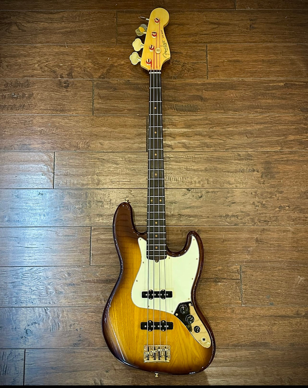 Fender 75th Anniversary Commemorative Jazz Bass 2021 - 2-Color Bourbon Burst w/ OHSC