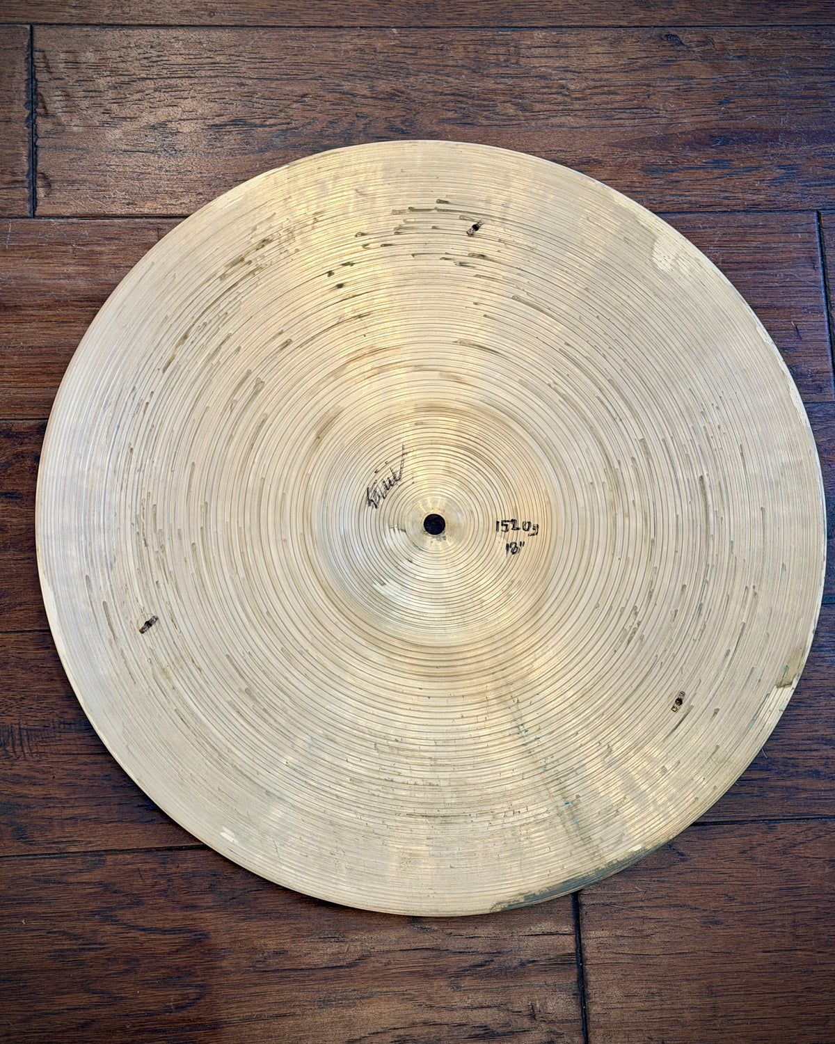 Skretas Family Cymbal Company 18" (6" Hand Formed Bell) OS IIB Style (w/ 3 Rivets) Ride