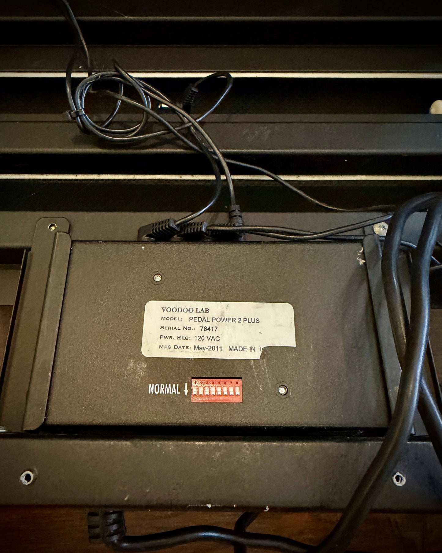 Pedaltrain-1 Pedalboard with Tour Case + Tuner and Voodoo Lab Power