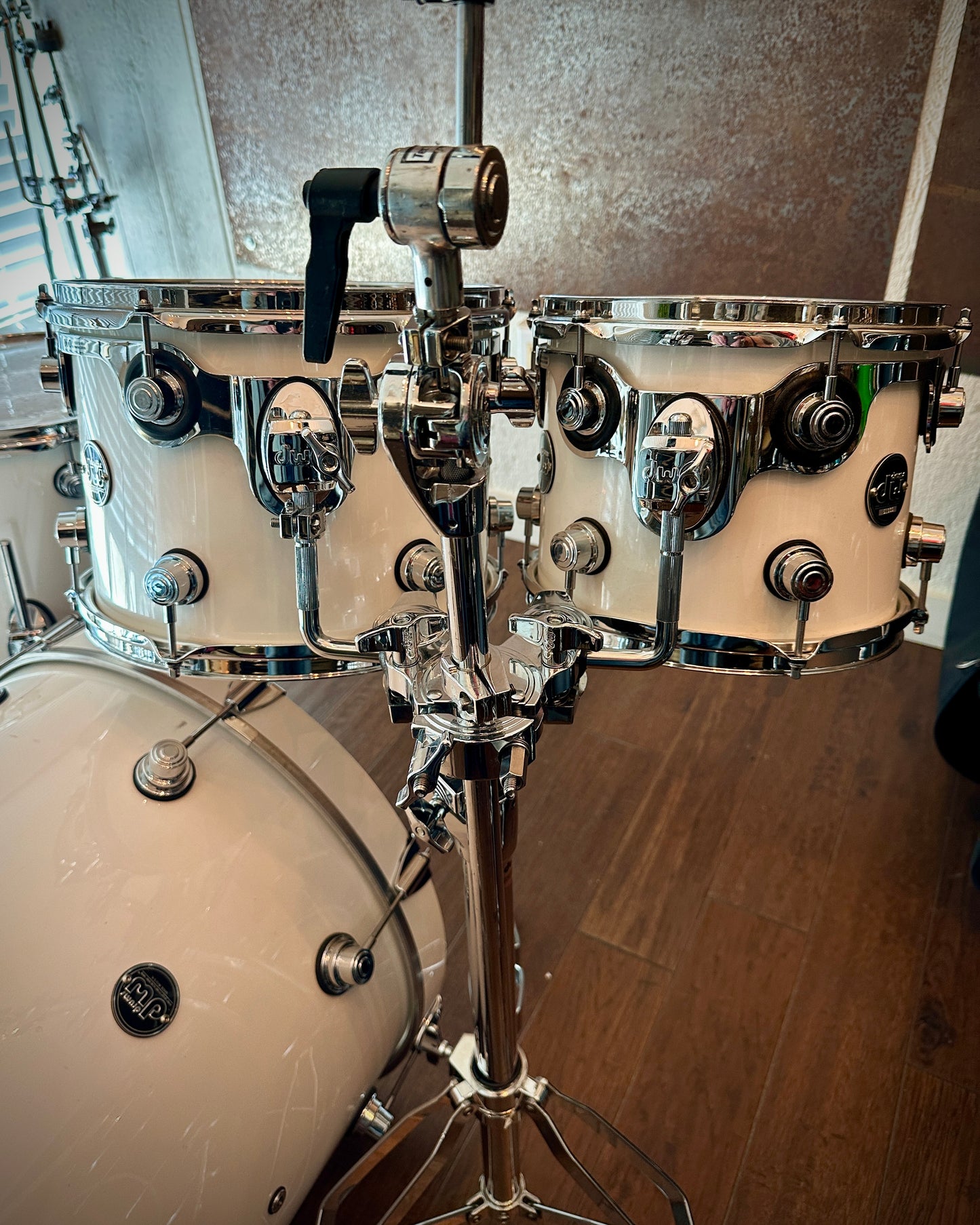 DW 10/12/14/20 Performance Series 4-piece Set - White Ice