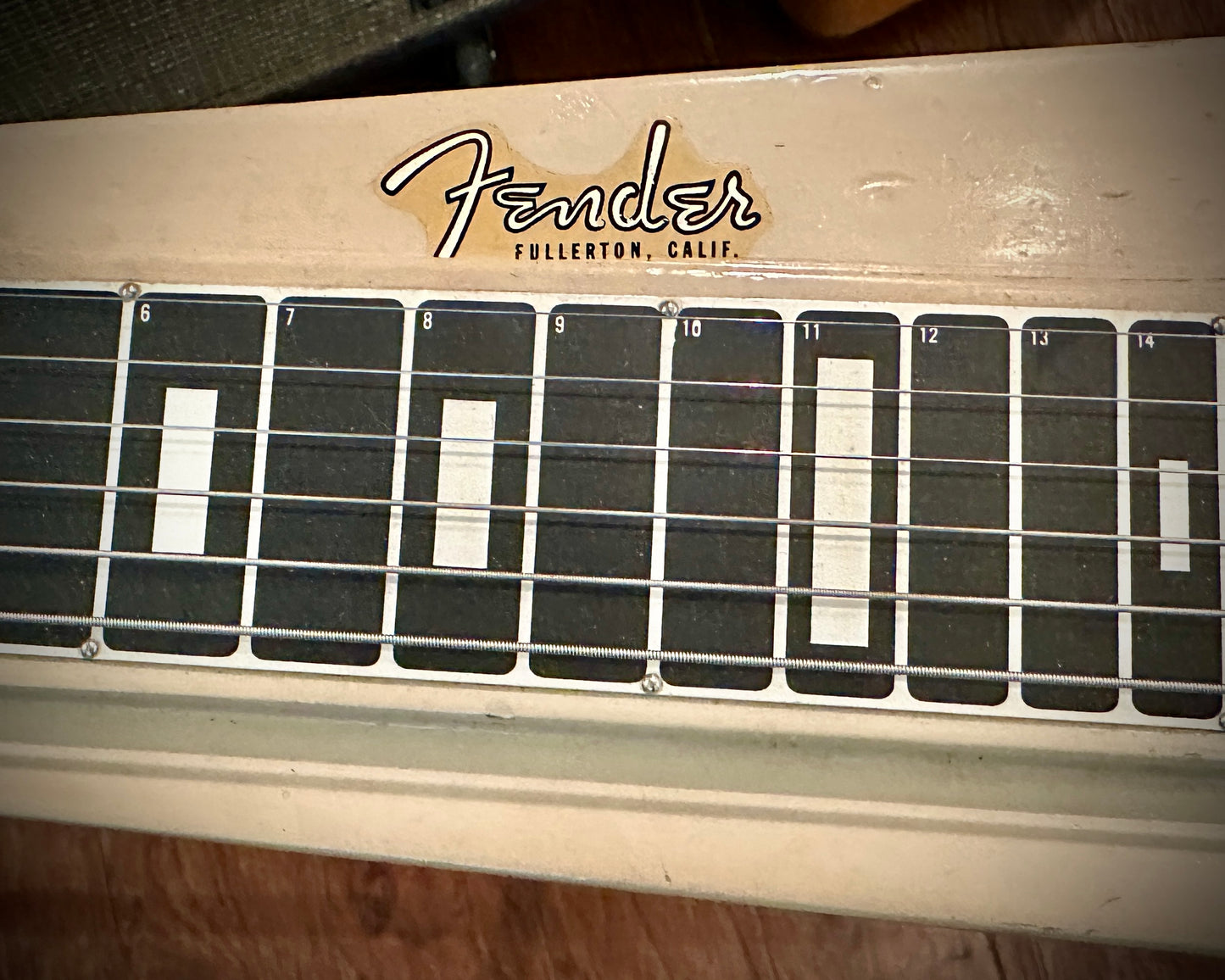 1950's Fender Studio Deluxe 6-String Lap Steel Olympic White w/OHSC