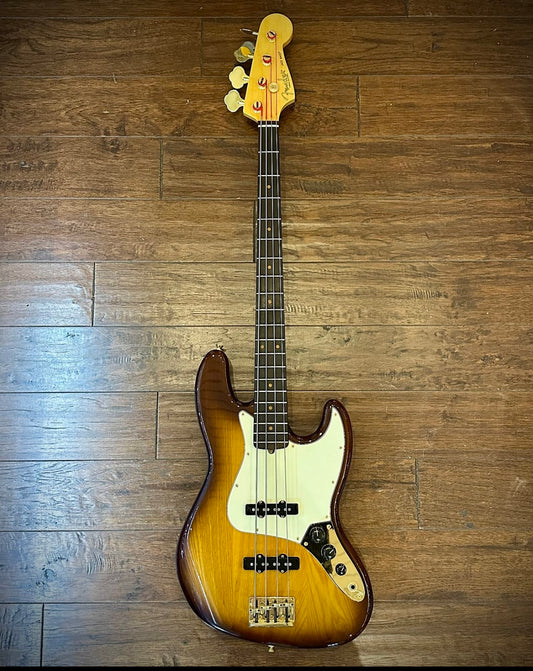 Fender 75th Anniversary Commemorative Jazz Bass 2021 - 2-Color Bourbon Burst w/ OHSC
