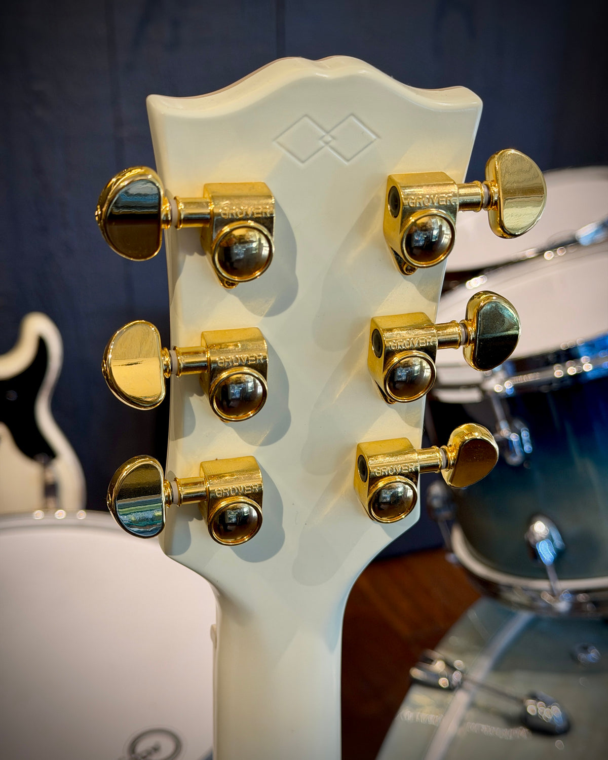 Epiphone "Inspired by Gibson Custom" '59 ES-355 - Classic White - w/ OHSC