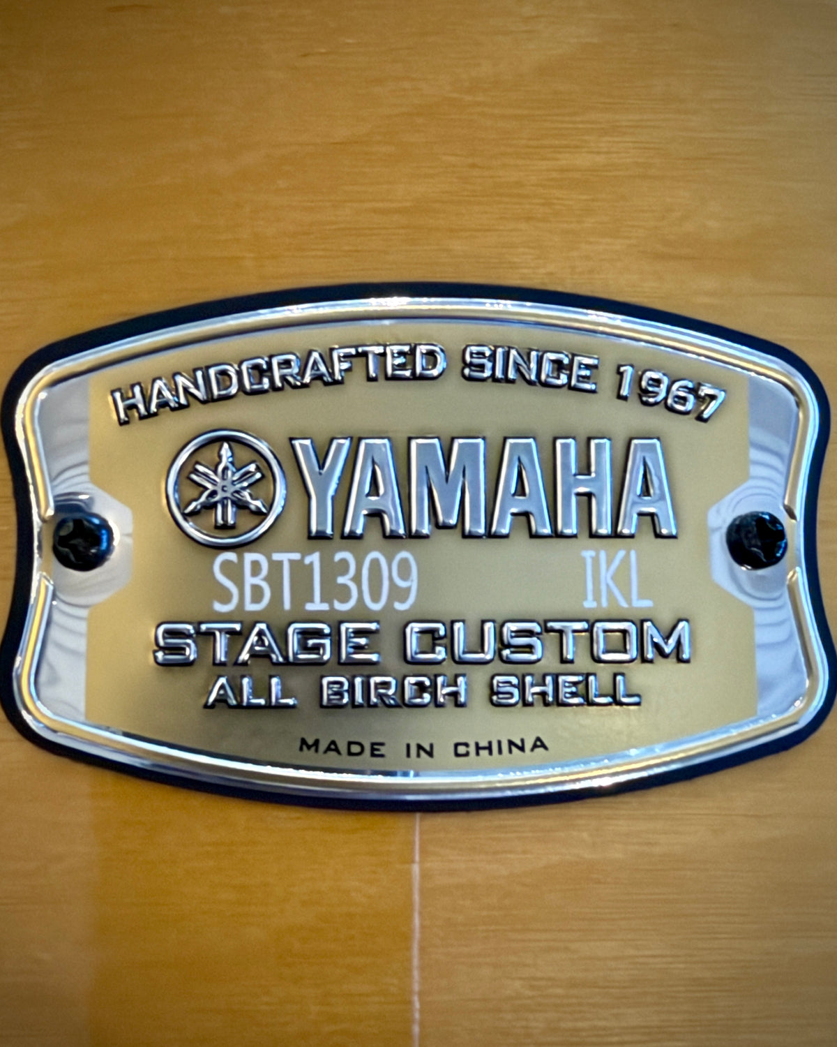Yamaha 13" Stage Custom Birch SBT1309 Tom - Natural