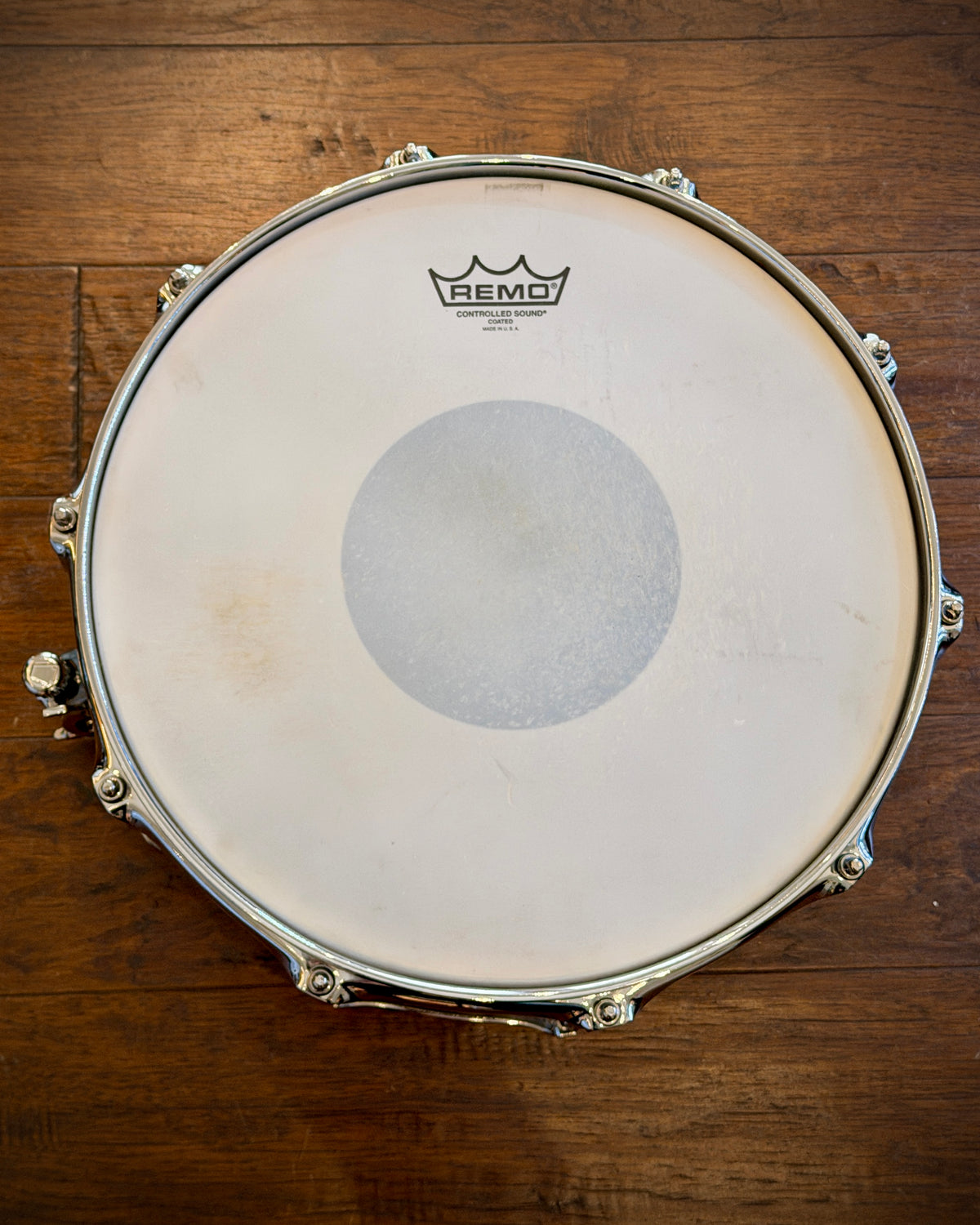 Ludwig LB464R Raw Brass Phonic 6.5x14" 10-Lug Snare Drum