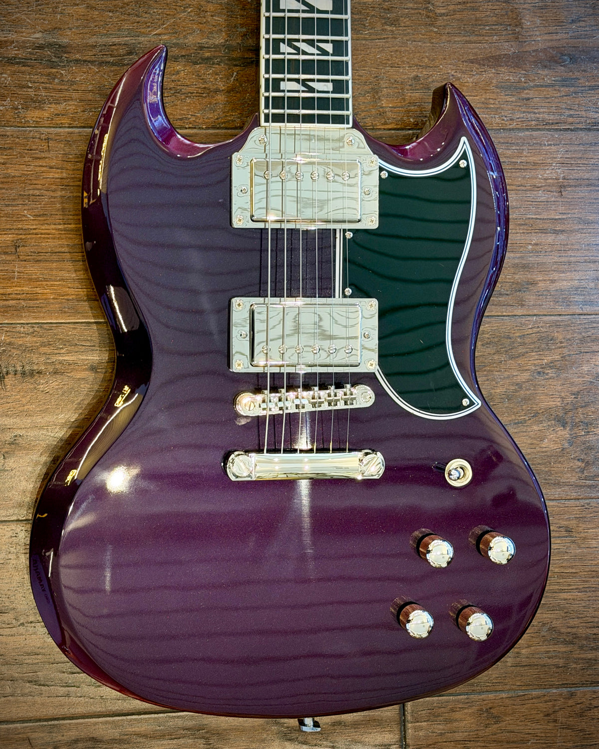 Epiphone Futura SG Custom - Midnight Ember Shift w/ Branded Gig Bag