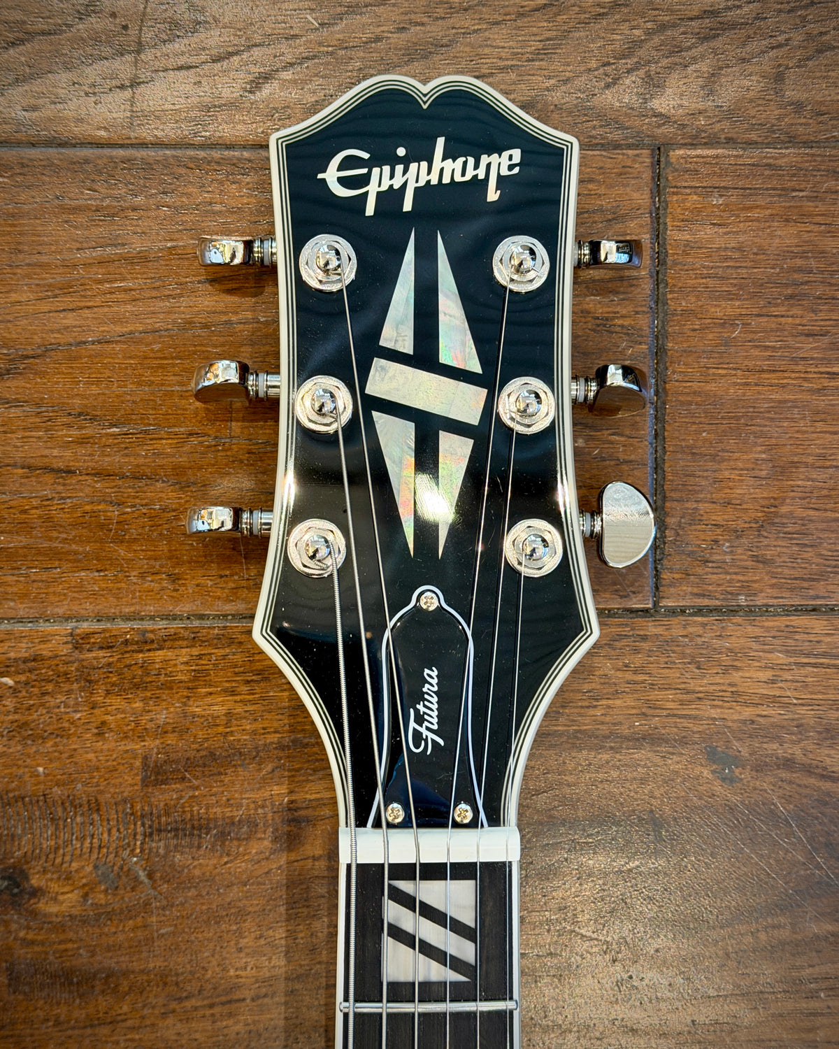 Epiphone Futura SG Custom - Midnight Ember Shift w/ Branded Gig Bag
