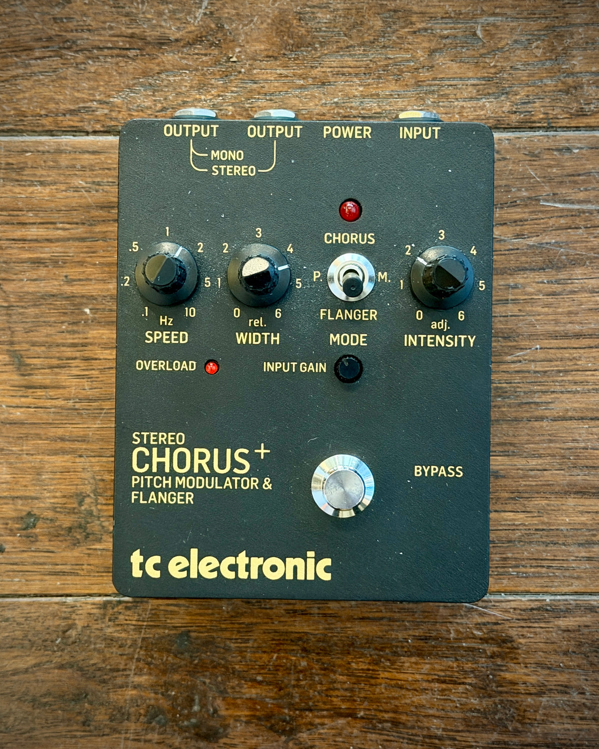 TC Electronic SCF Gold Stereo Chorus + Pitch Modulator & Flanger Reissue