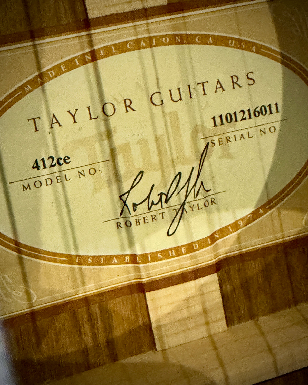 Taylor 412ce ES2 (2016) w/ OHSC