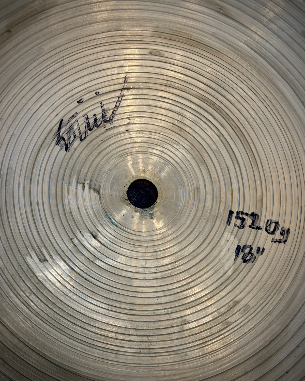 Skretas Family Cymbal Company 18" (6" Hand Formed Bell) OS IIB Style (w/ 3 Rivets) Ride
