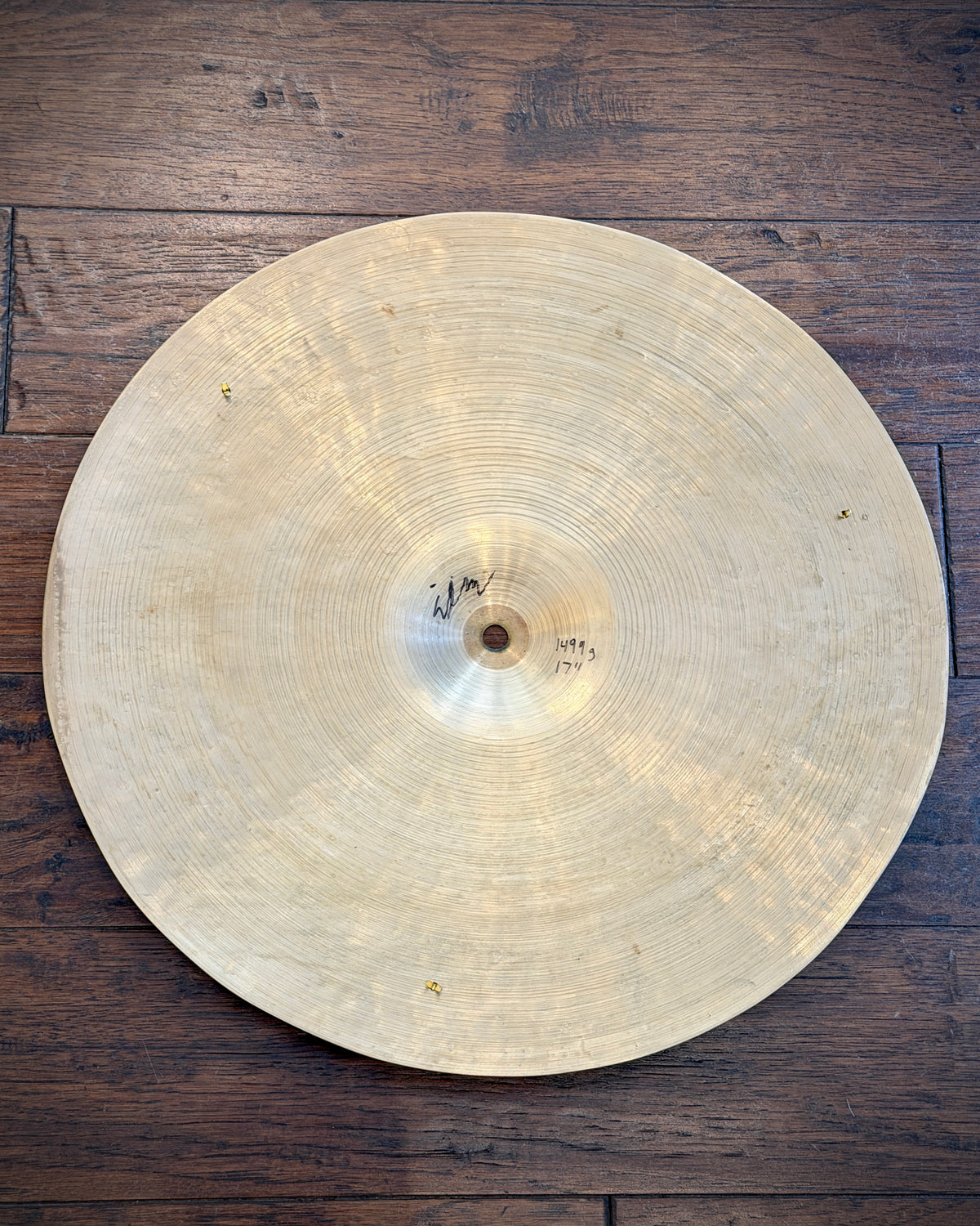 Skretas Family Cymbal Company 17" Vintage Bebop (w/ Rivets) Ride