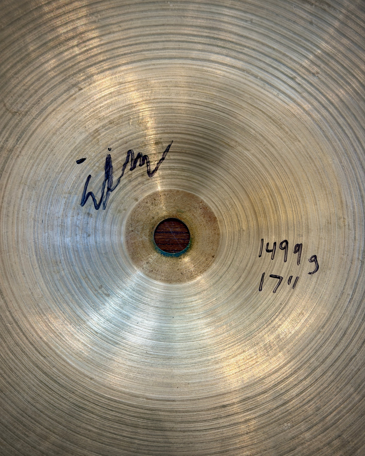 Skretas Family Cymbal Company 17" Vintage Bebop (w/ Rivets) Ride