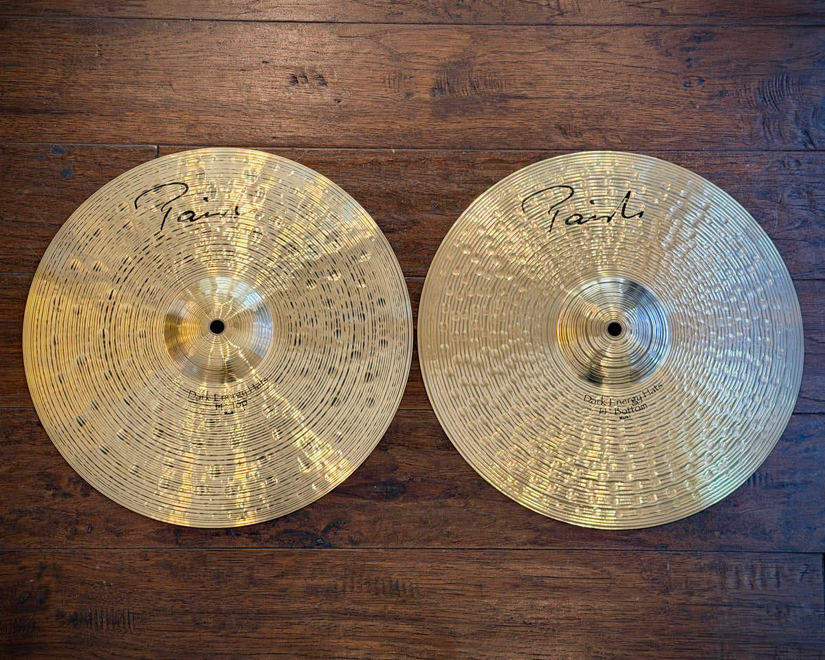 Paiste 14" Signature Dark Energy Mark I Hi-Hats