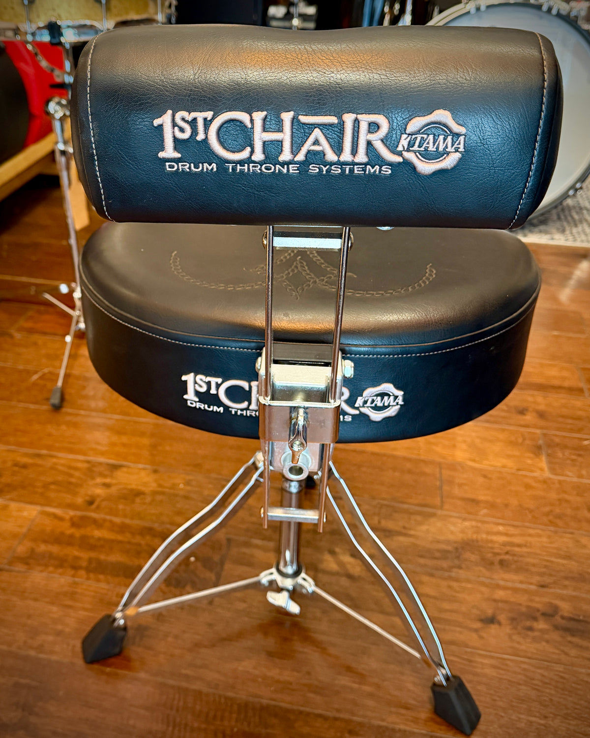 Tama 1st Chair Ergo-Rider Drum Throne with Backrest