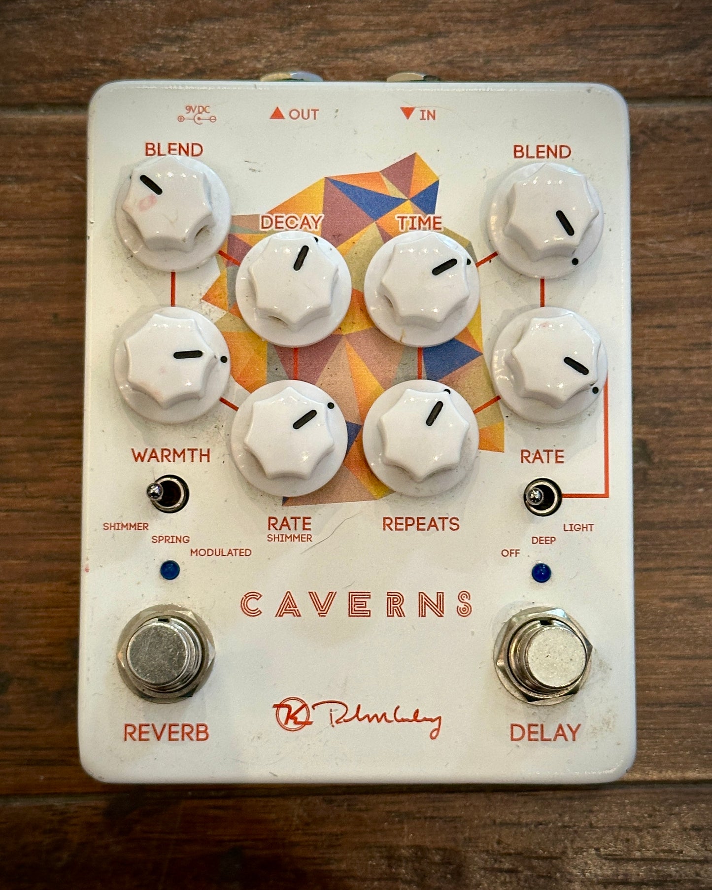 Keeley Caverns Reverb / Delay V2 Pedal