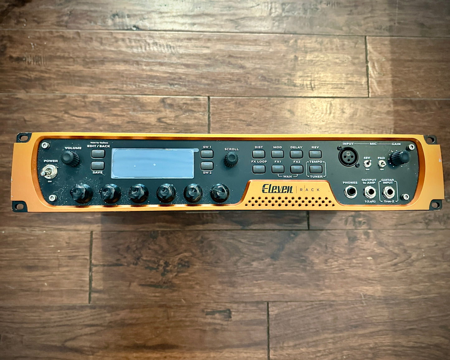 Avid Eleven Rack Guitar Multi-Effects Processor and Pro Tools Interface