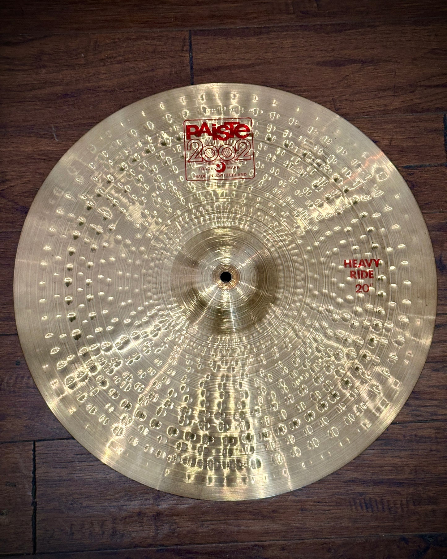 Paiste 20" 2002 Heavy Ride Cymbal
