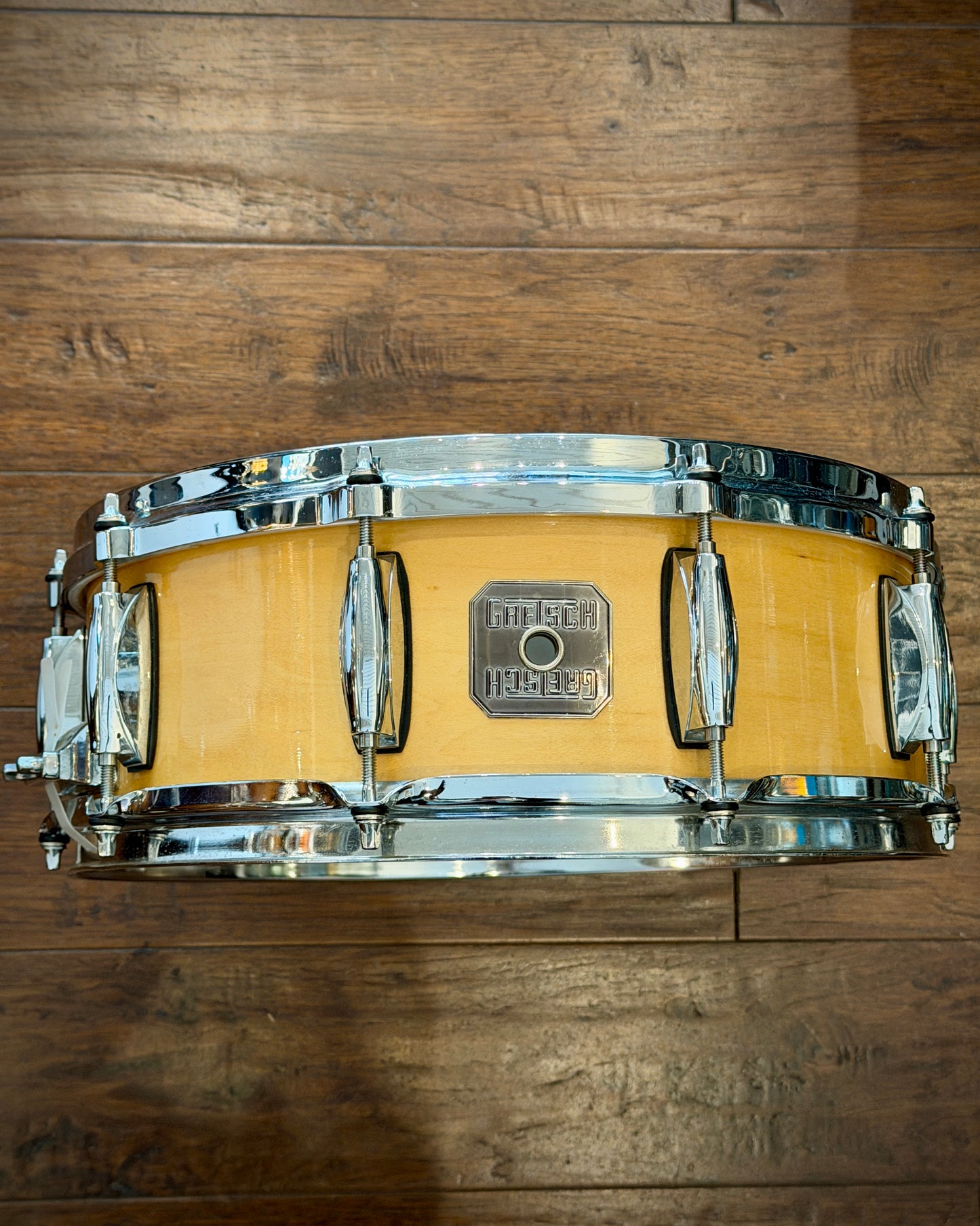 Gretsch 5x14" Full Range "Square Badge" Maple Snare Drum - Natural