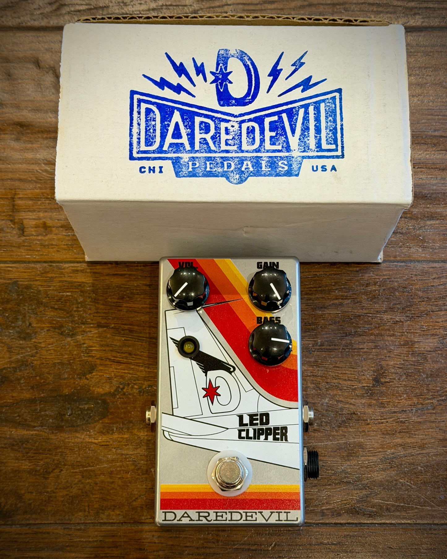 Daredevil LED Clipper Overdrive Pedal