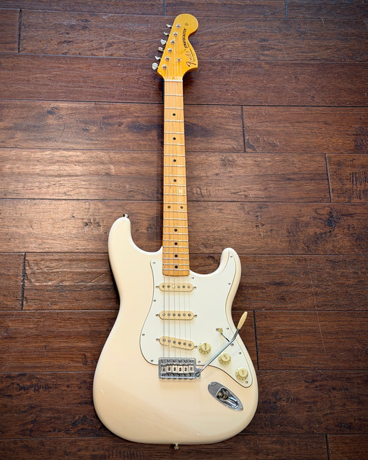 Fender JV Modified '60s Stratocaster MIJ 2022 - Olympic White w/ Tweed HSC