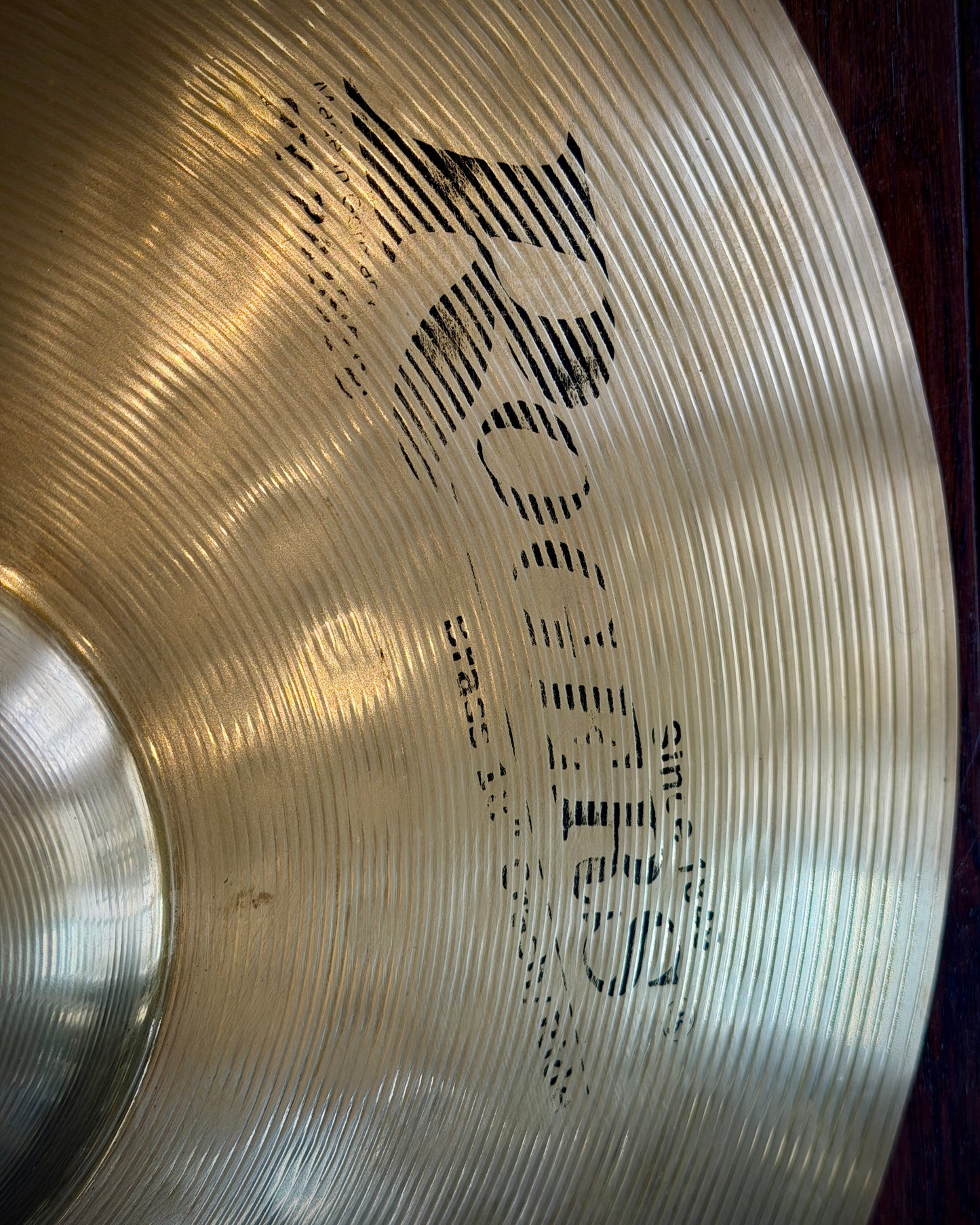 Rogers by Paiste 18" Brass Crash/Ride Cymbal