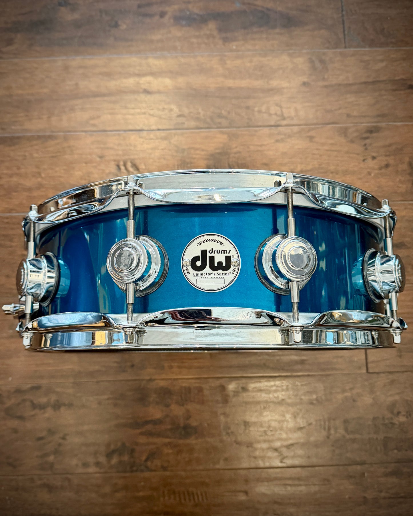 DW Collector's Series Maple 5x14" Snare Drum (Steel Blue) 2013