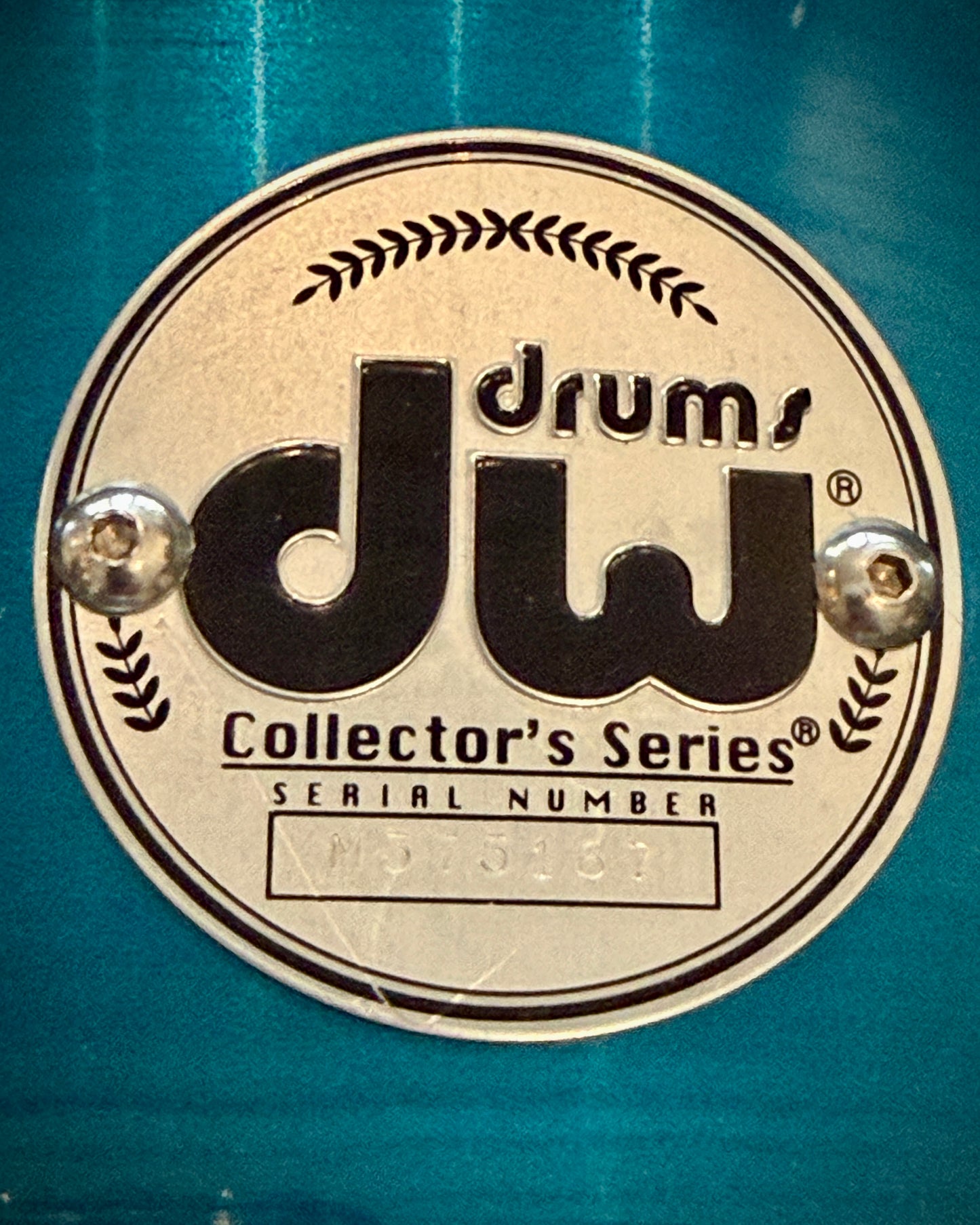 DW Collector's Series Maple 5x14" Snare Drum (Steel Blue) 2013