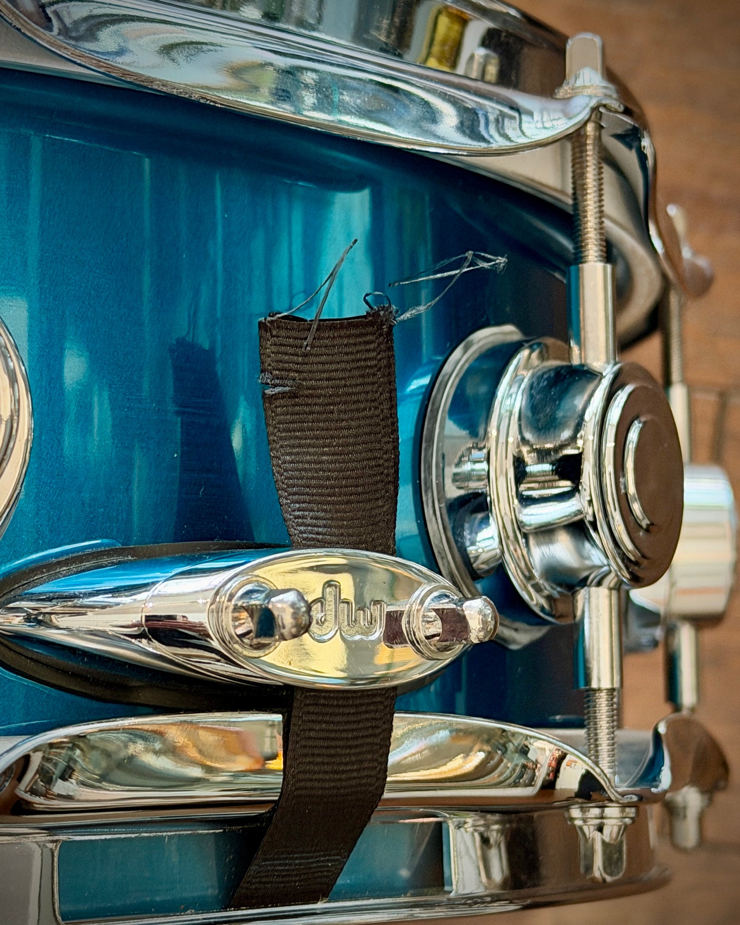 DW Collector's Series Maple 5x14" Snare Drum (Steel Blue) 2013