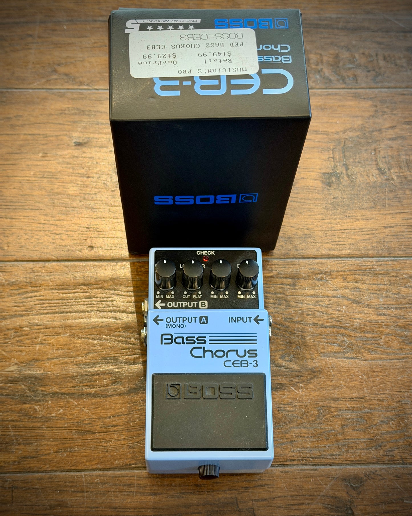 Boss CEB-3 Bass Chorus Pedal