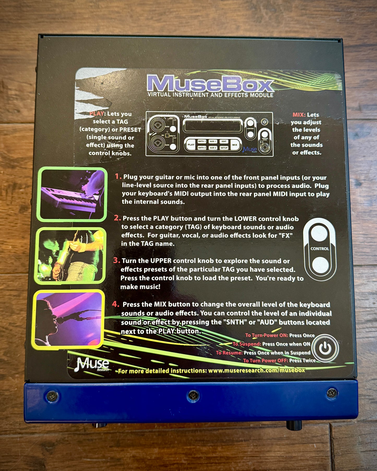 Peavey MuseBox Virtual Instrument and Effects Module