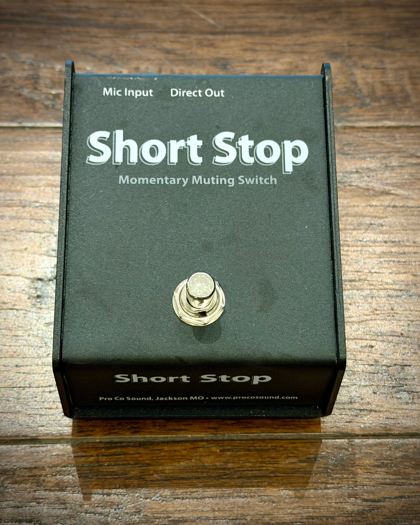 Pro Co Short Stop Momentary Muting Footswitch