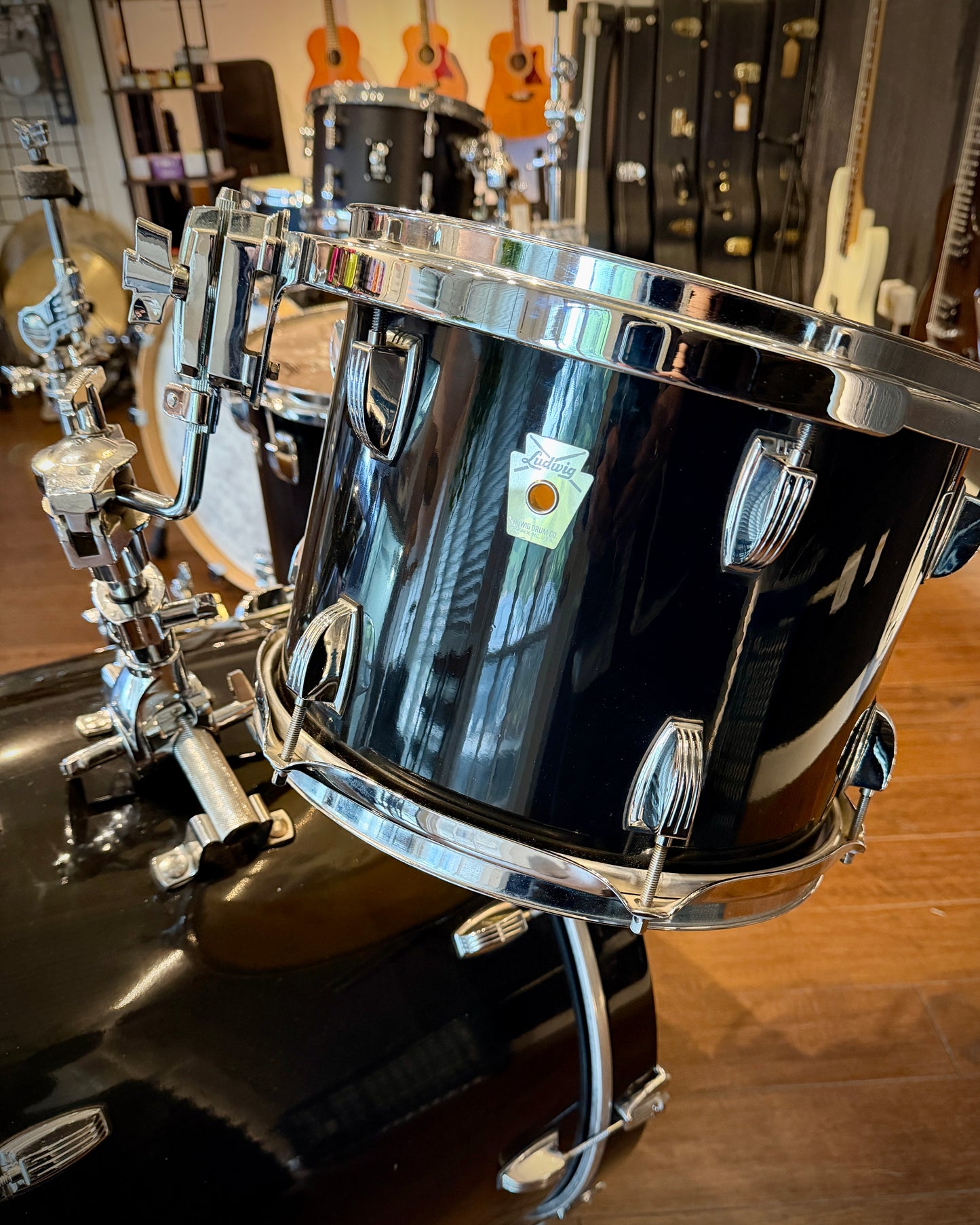 Ludwig Classic Maple 12/16/22 3-piece Set - Black Lacquer (2010-2011)
