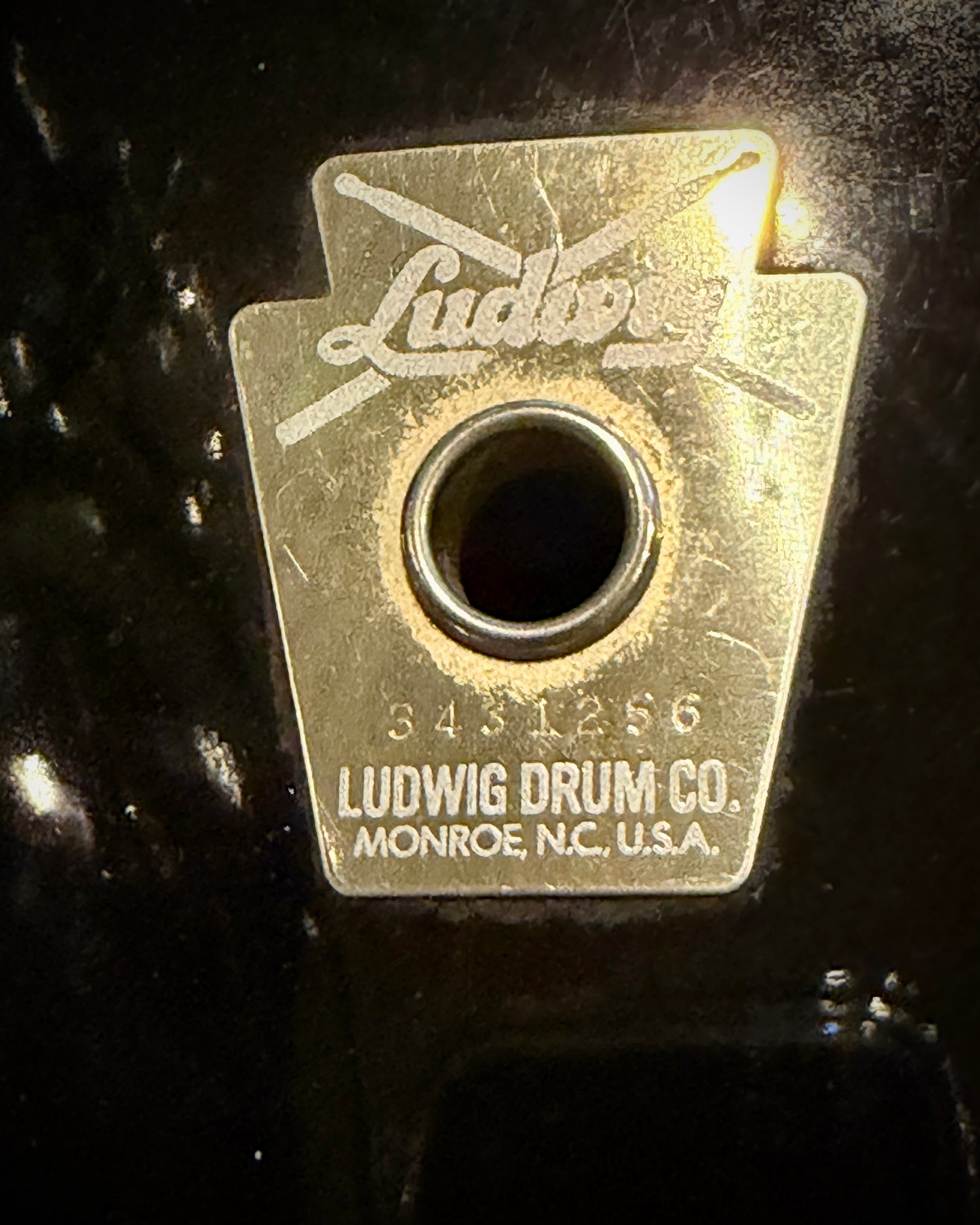 Ludwig Classic Maple 12/16/22 3-piece Set - Black Lacquer (2010-2011)