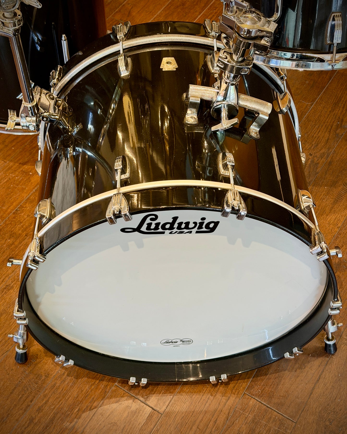 Ludwig Classic Maple 12/16/22 3-piece Set - Black Lacquer (2010-2011)