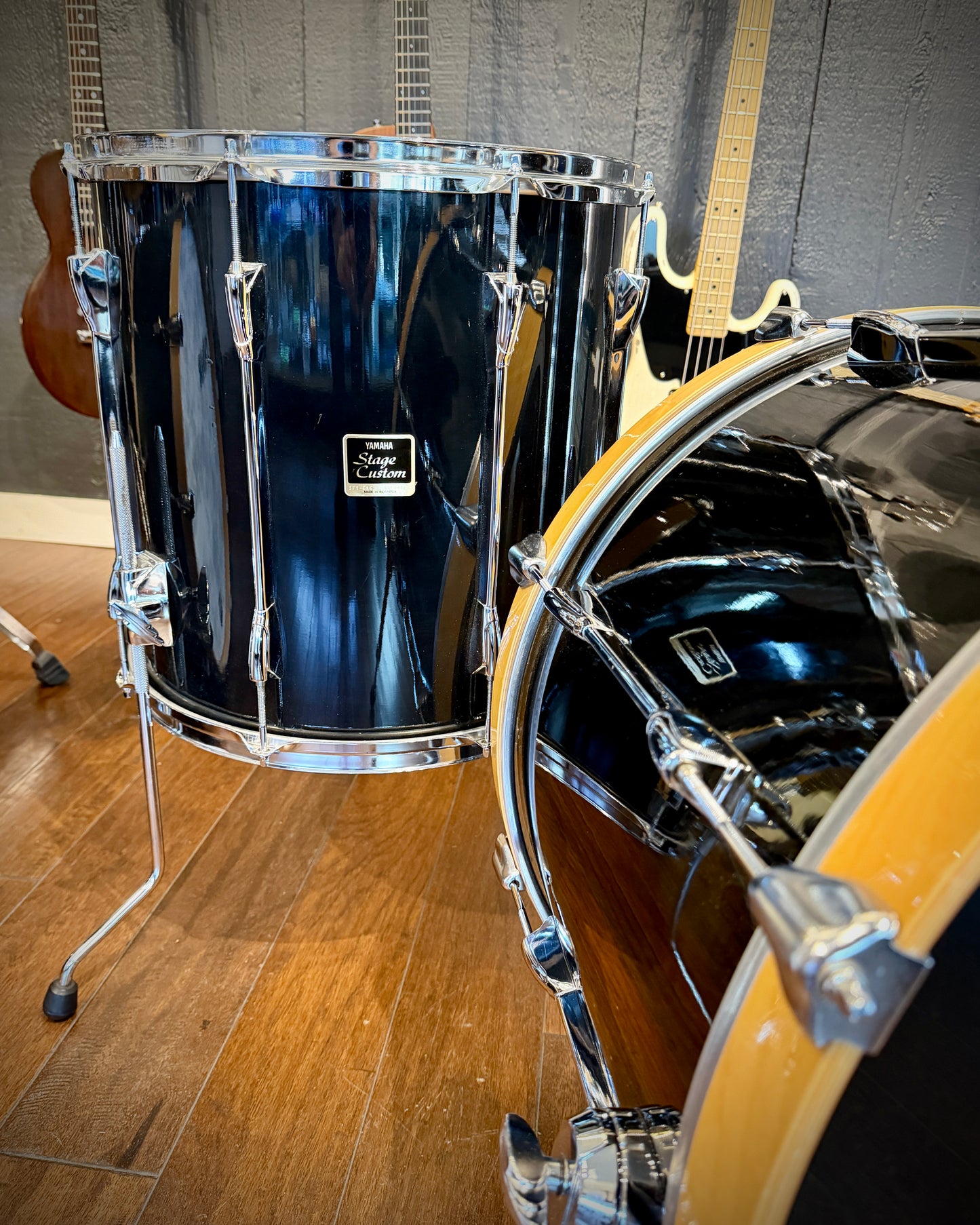 Yamaha Stage Custom (90s) 12/16/22 3-piece Set w/ Drum Bags