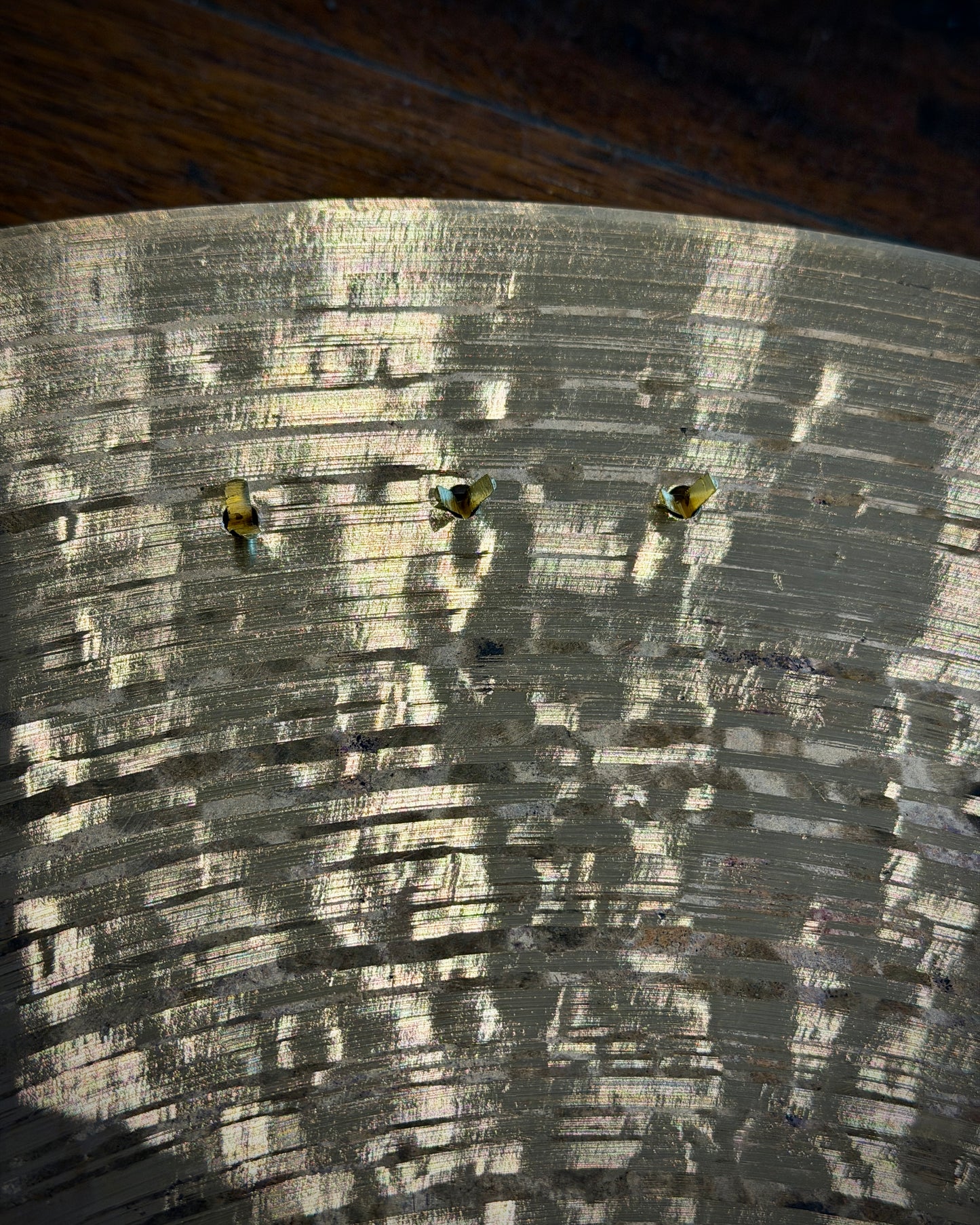 Skretas Family Cymbal Company 21" Traditional (Hand Formed Bell) w/ 3 Rivets Ride Cymbal