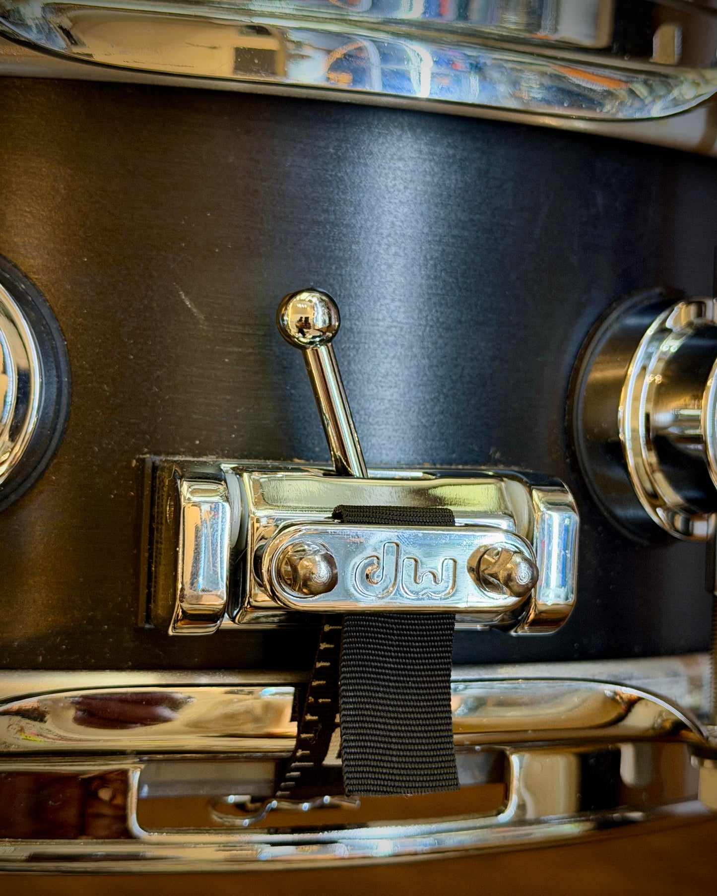 DW Collector's Series 5.5x13 Aluminum Snare - Satin Black