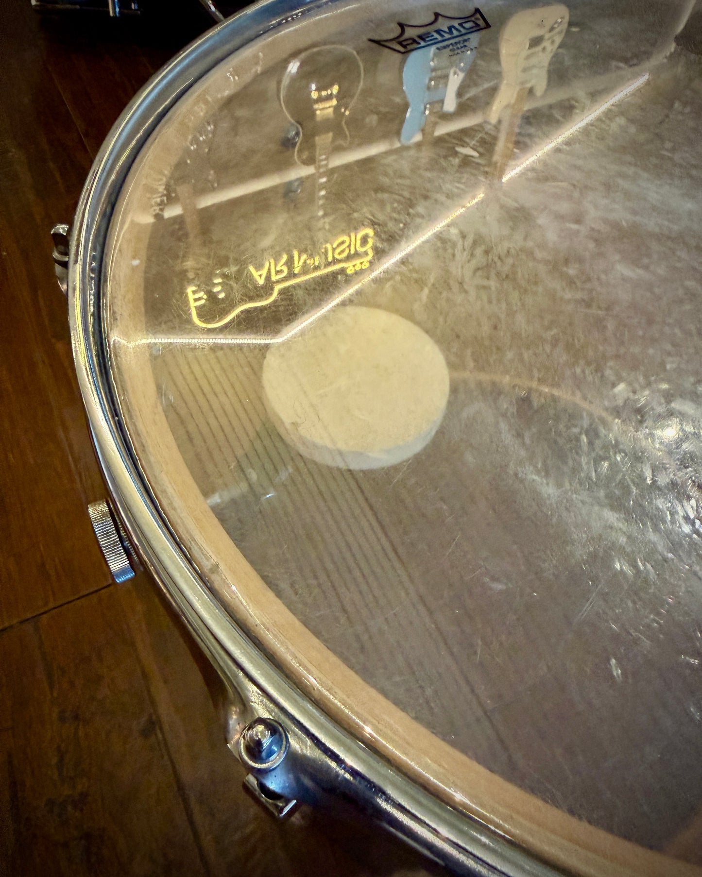 Ludwig 16" Concert Tom 1970's - Black Cortex