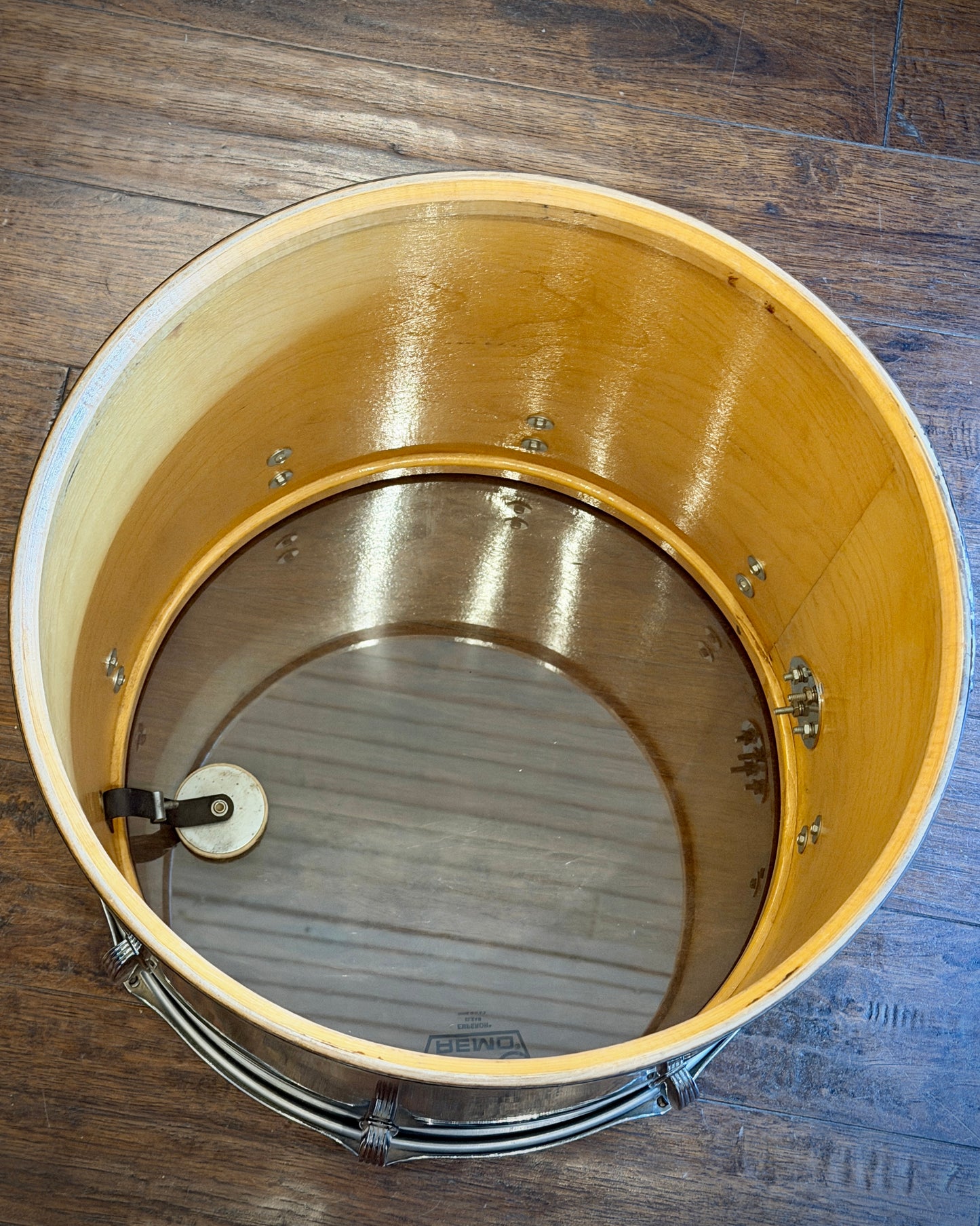 Ludwig 16" Concert Tom 1970's - Black Cortex