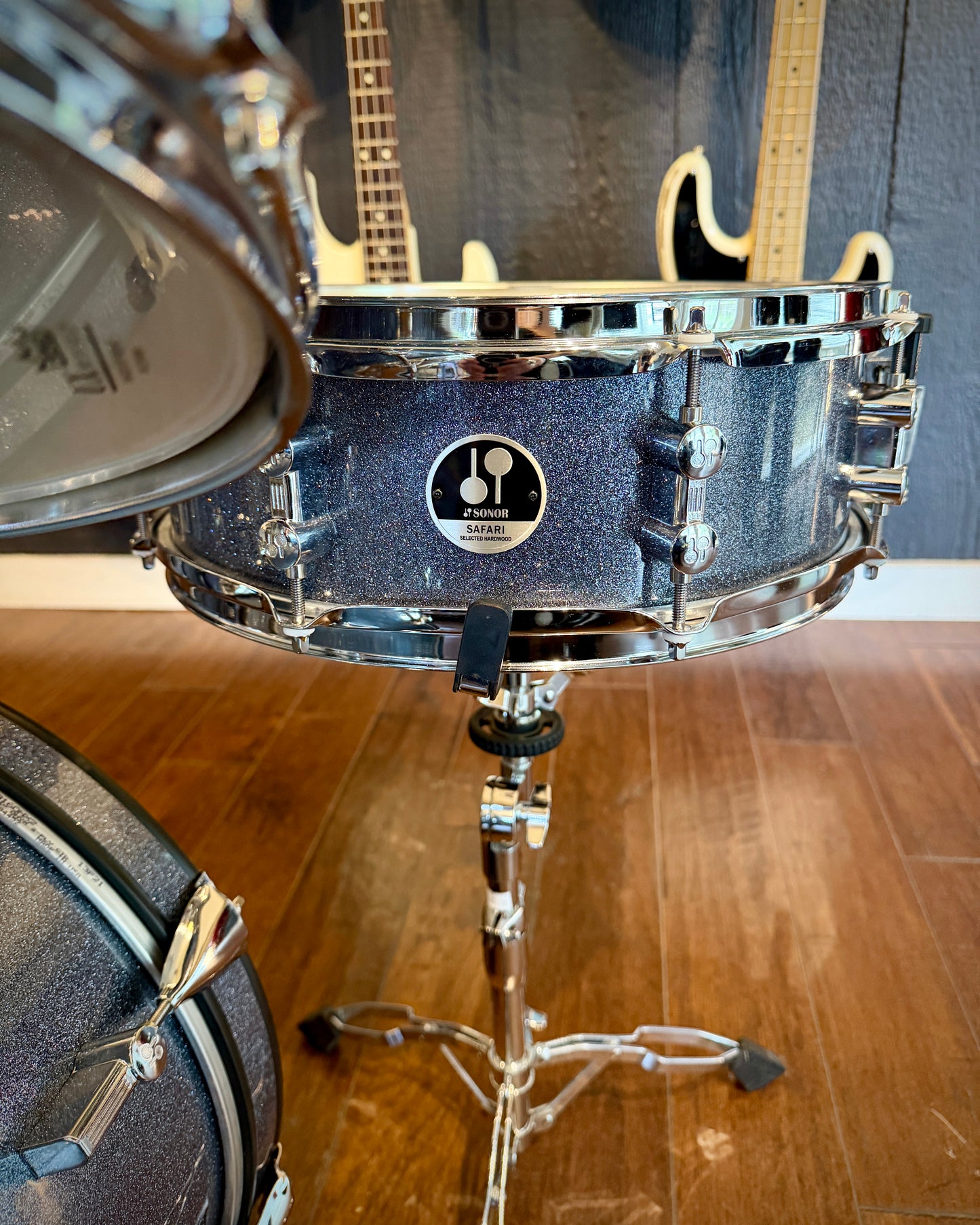 Sonor Safari 10/14/16 w/ 5x14" Snare 4-Piece Set - Galaxy Sparkle