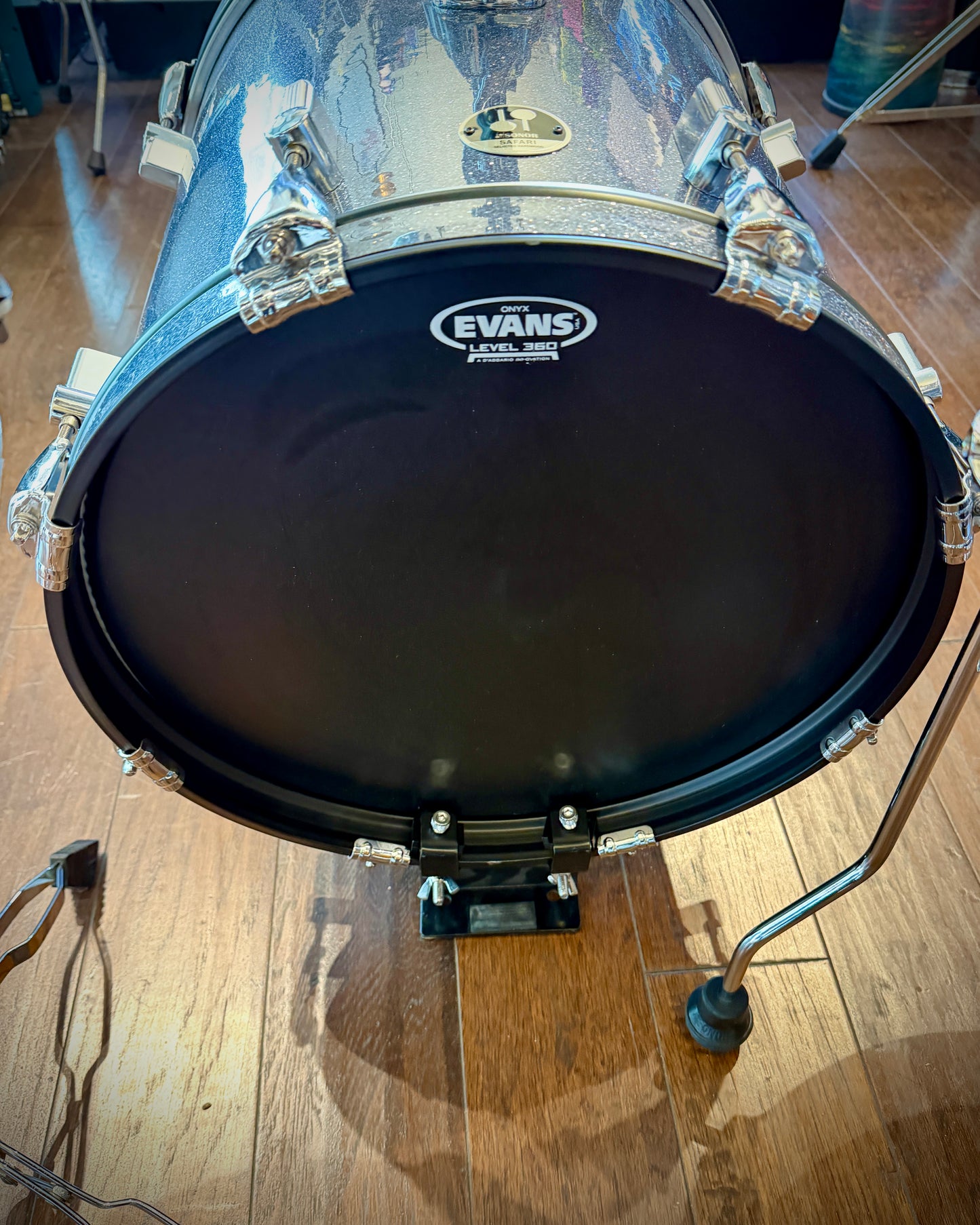 Sonor Safari 10/14/16 w/ 5x14" Snare 4-Piece Set - Galaxy Sparkle