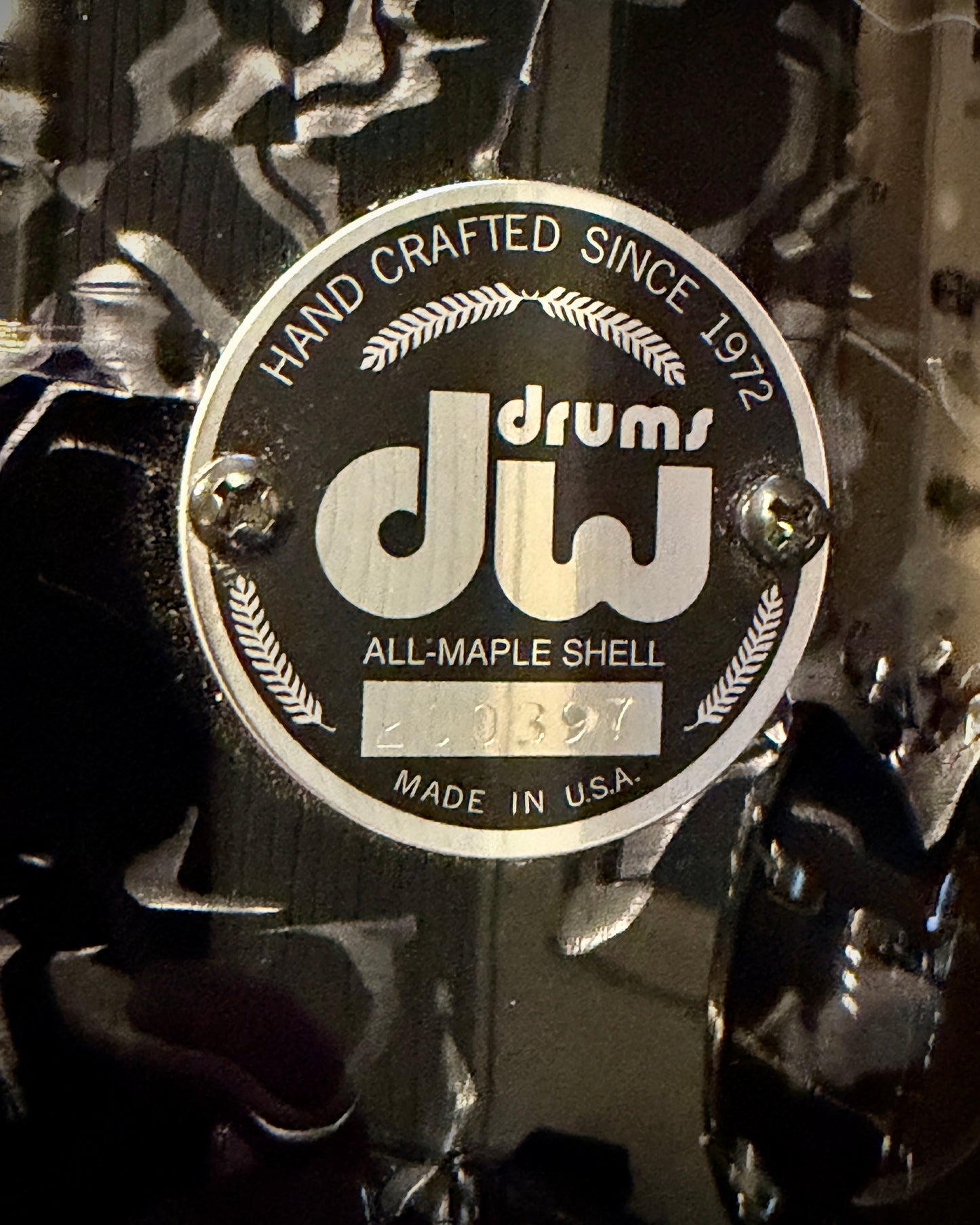 DW 10/12/14/22 Collector's Series 4-piece Drum Set - Black Velvet (2003)