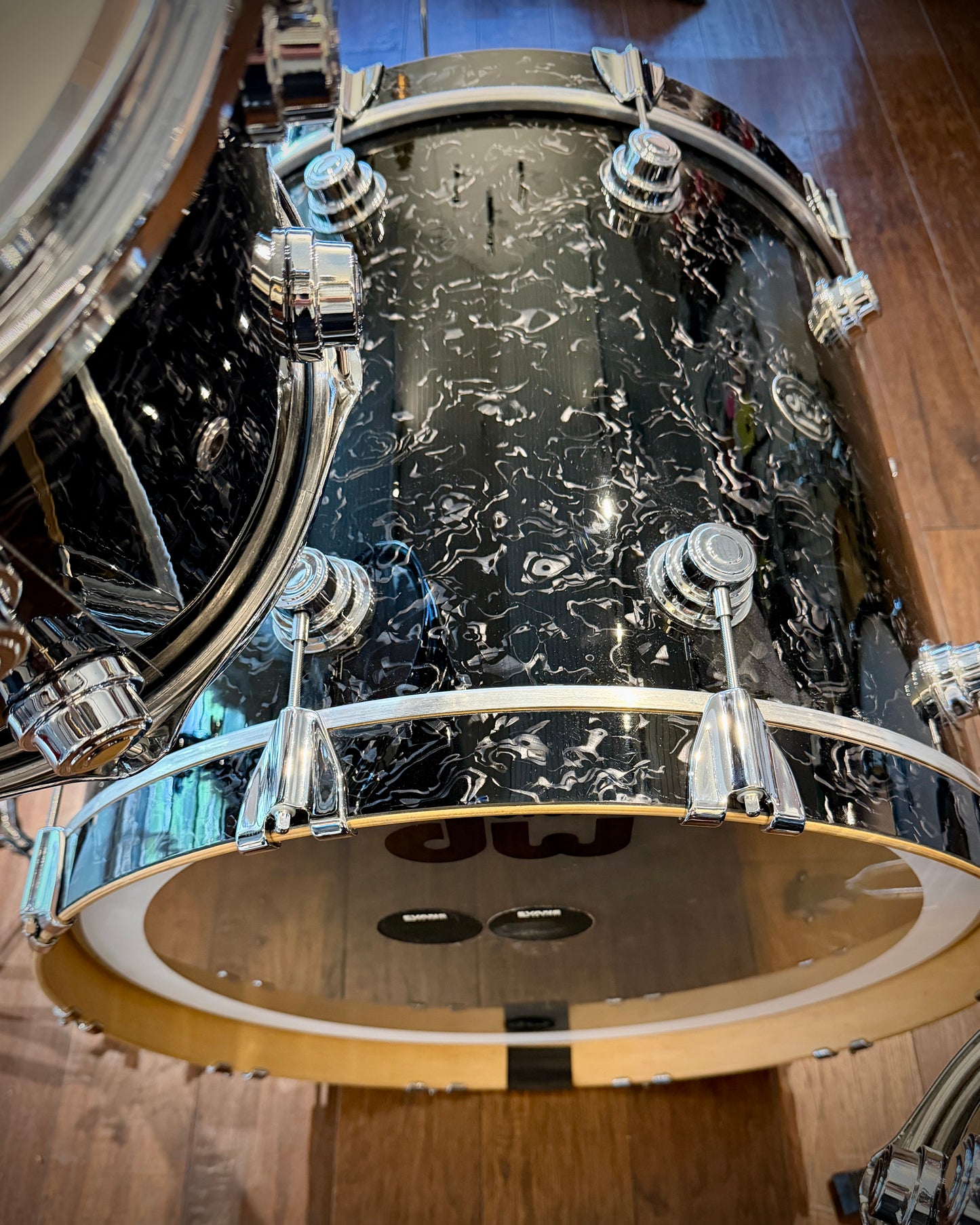 DW 10/12/14/22 Collector's Series 4-piece Drum Set - Black Velvet (2003)