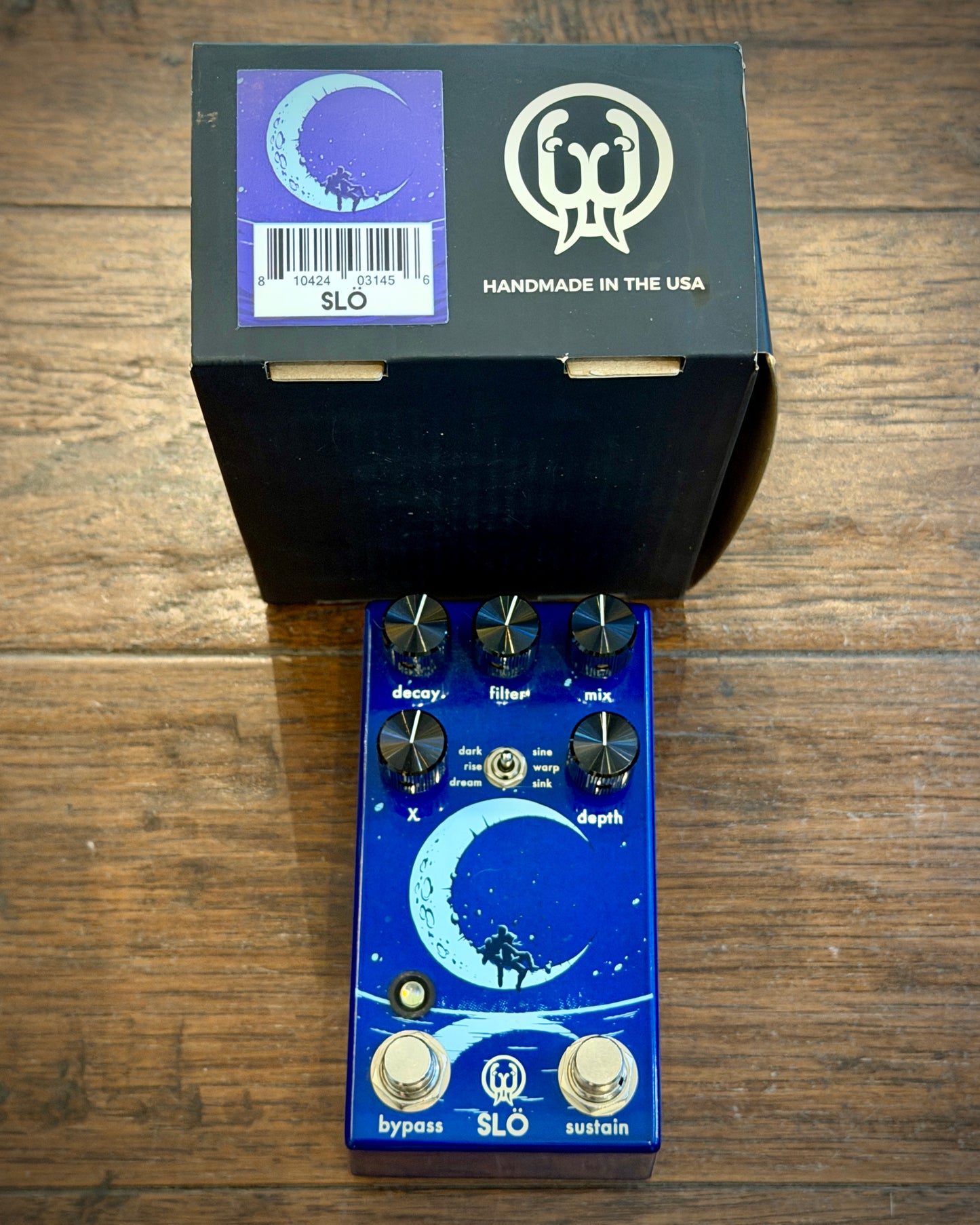 Walrus Audio Slö Multi-Texture Reverb Pedal - Blue