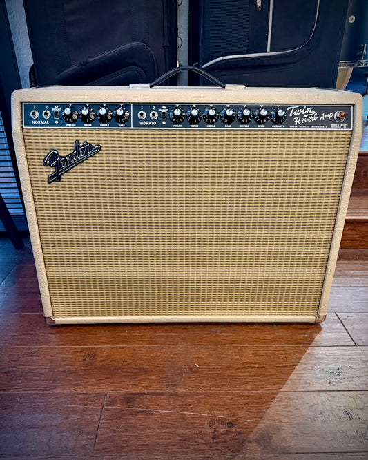 Fender '65 Twin Reverb Reissue Blonde Limited Edition 85-Watt 2x12" Guitar Combo 2017
