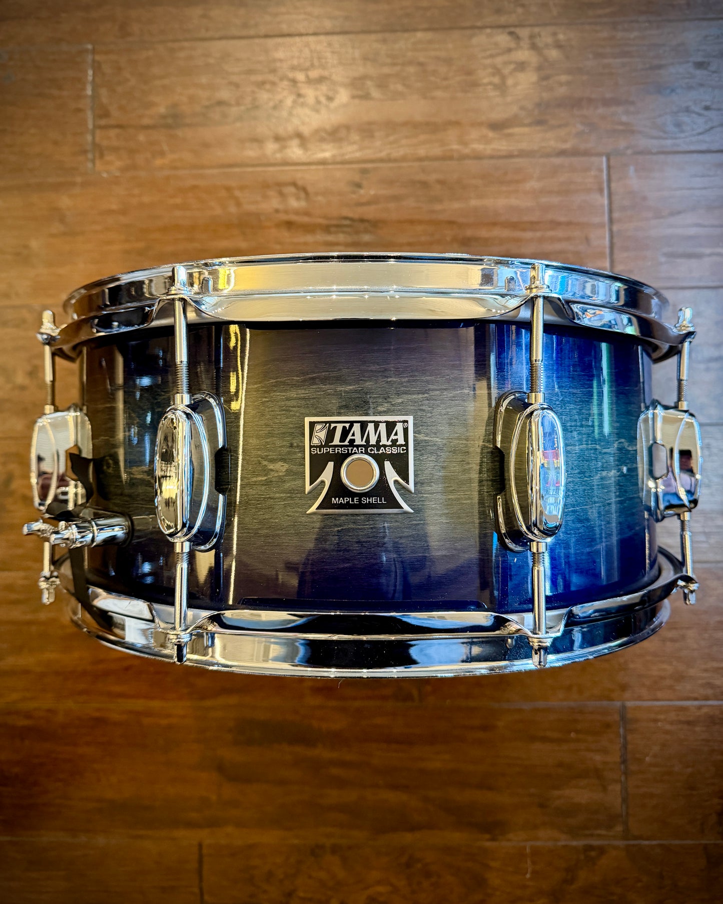Tama 6.5x14" CLS1465 Superstar Classic Snare - Dark Indigo Burst