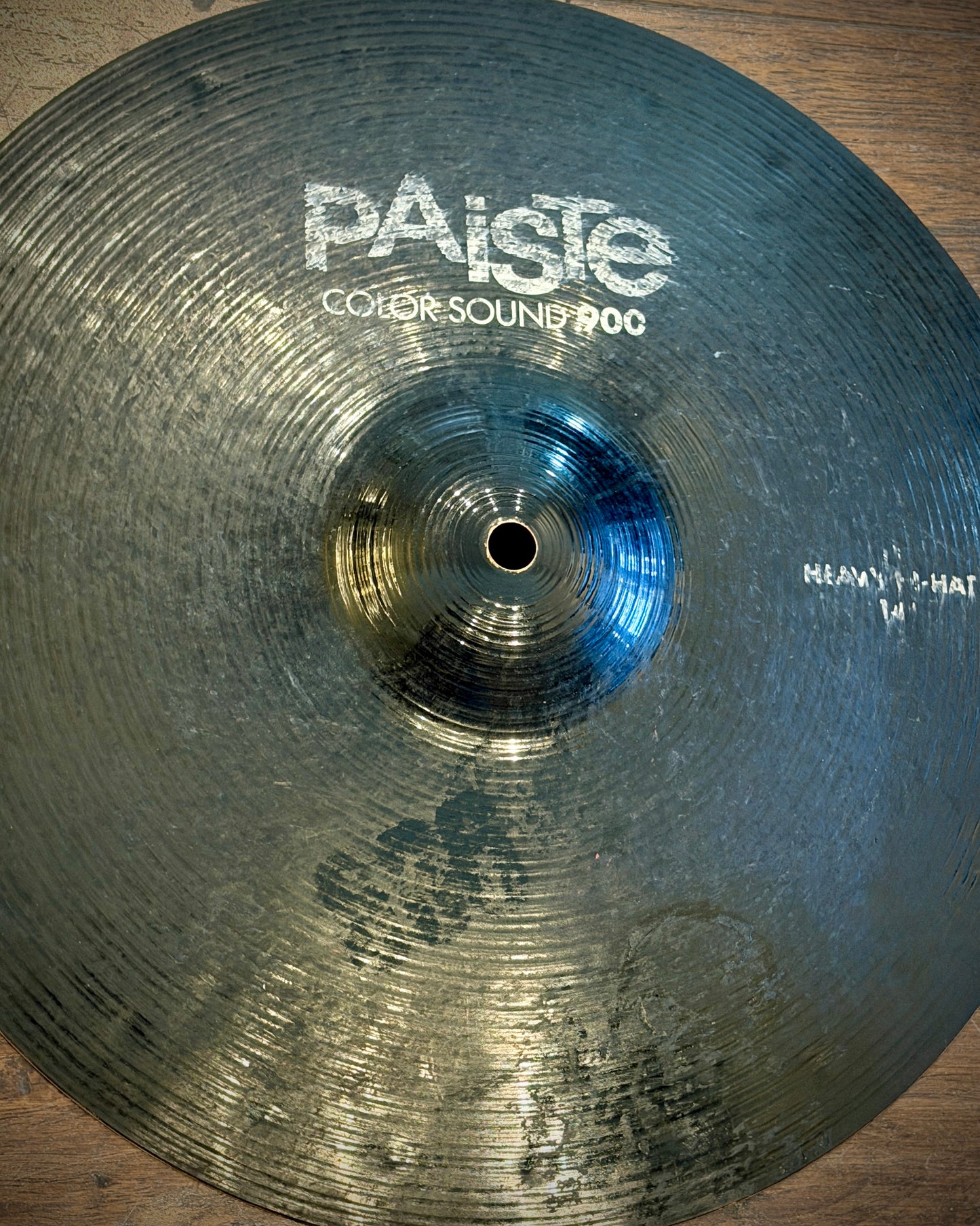 Paiste 14" Color Sound 900 Top (Black) w/ Paiste 14" Sound Edge 900 Series Bottom