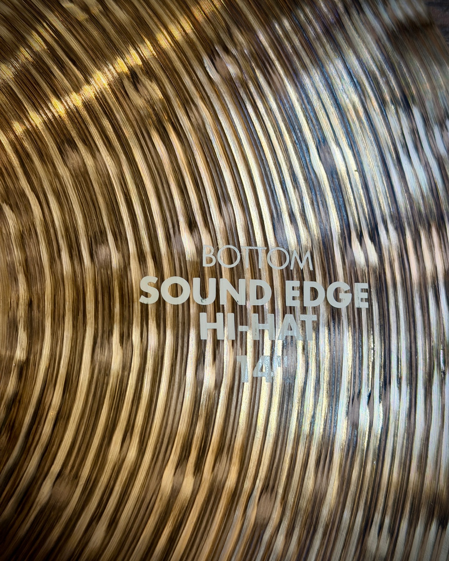 Paiste 14" Color Sound 900 Top (Black) w/ Paiste 14" Sound Edge 900 Series Bottom