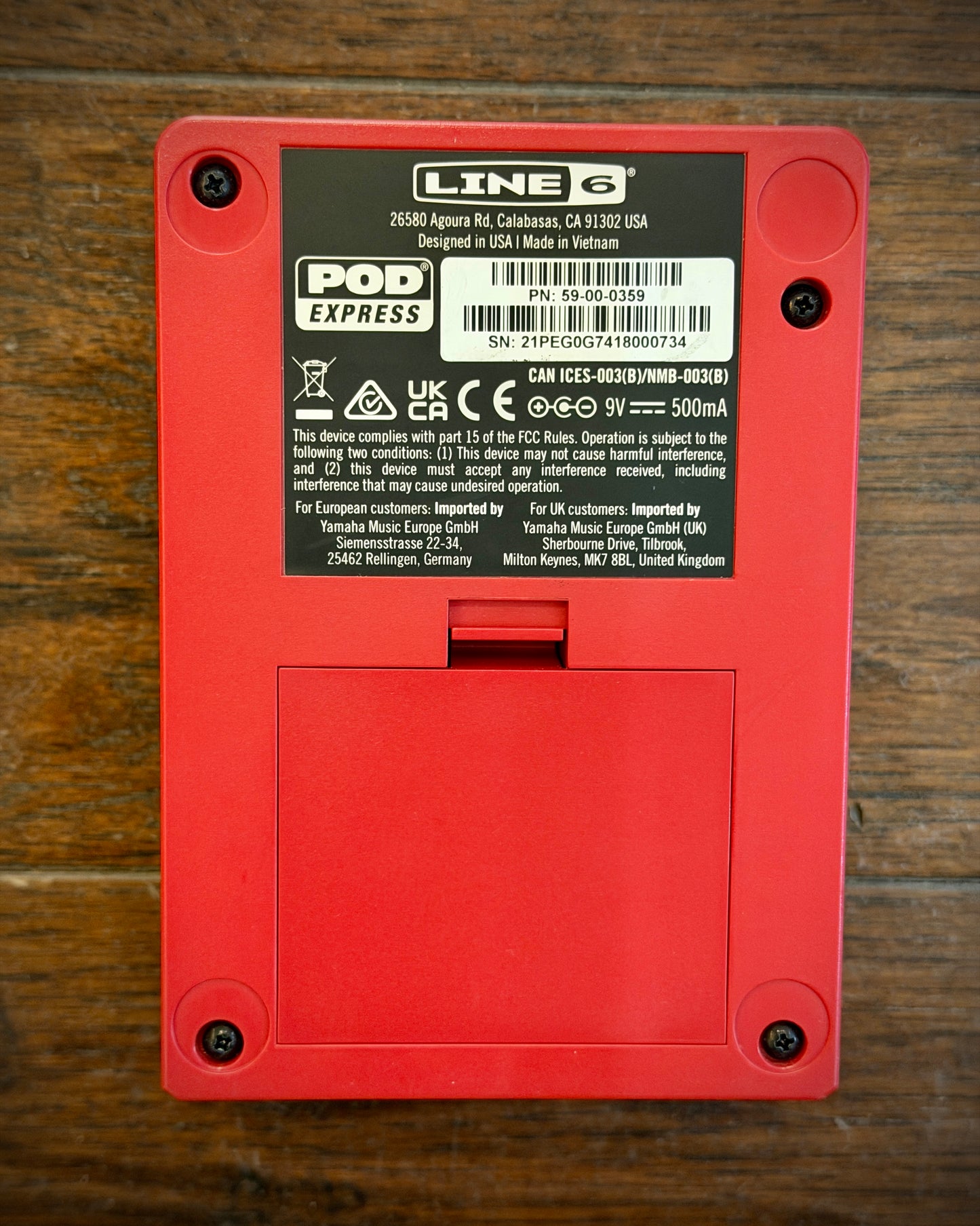 Line 6 POD Express Pedal