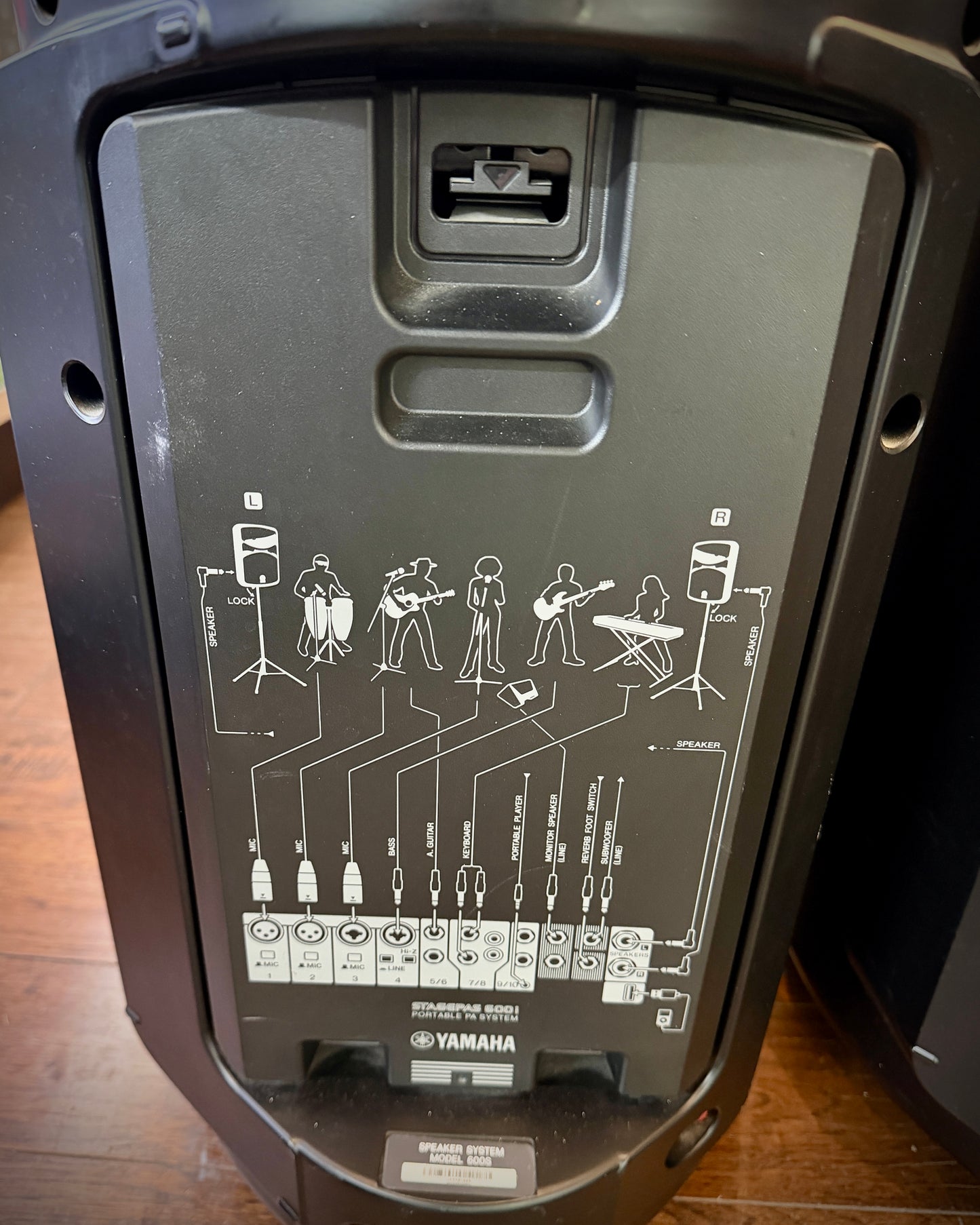 Yamaha StagePas 600i Portable PA System